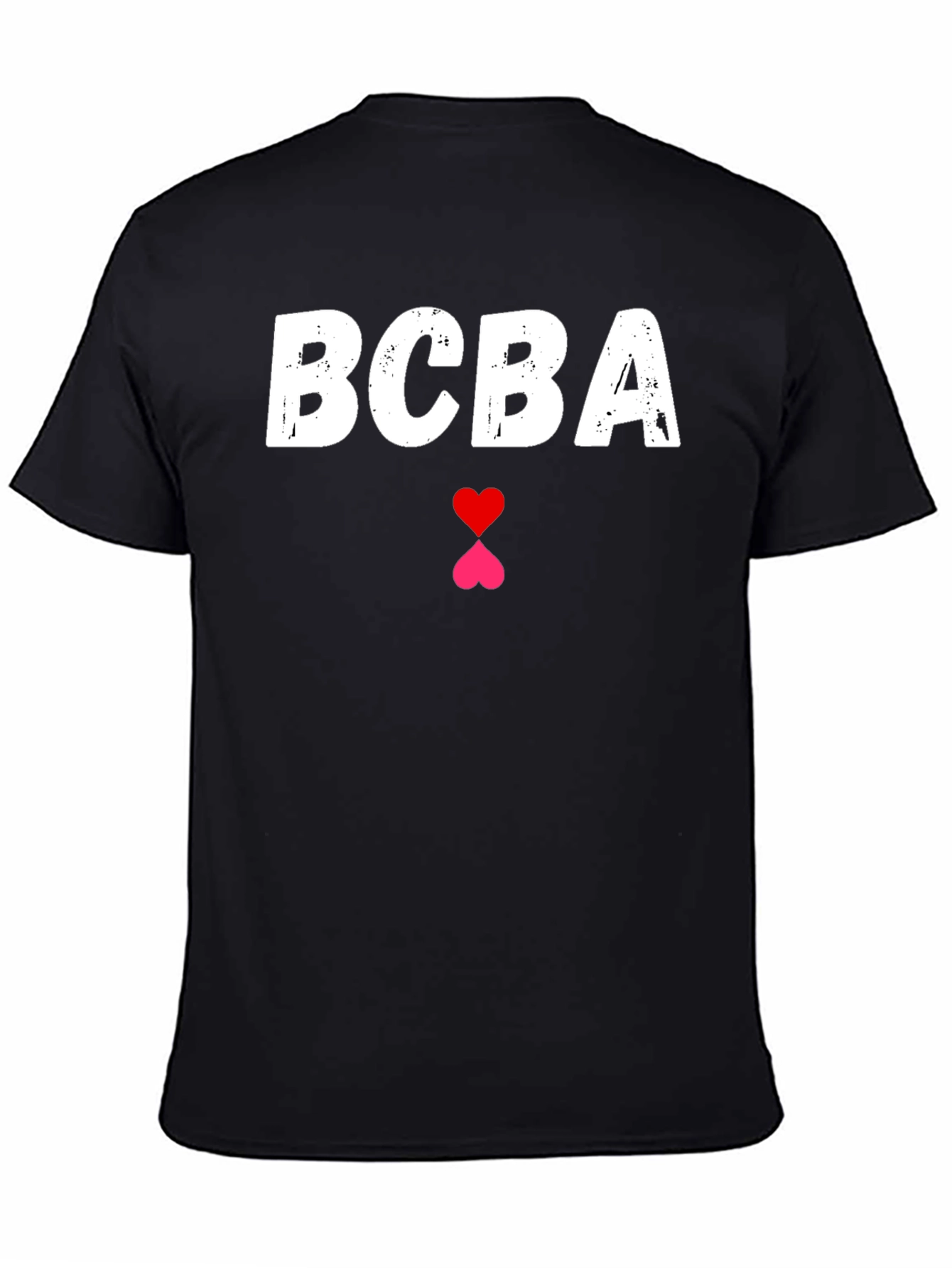 BCBA Heart Graphic T-Shirt - Casual Style