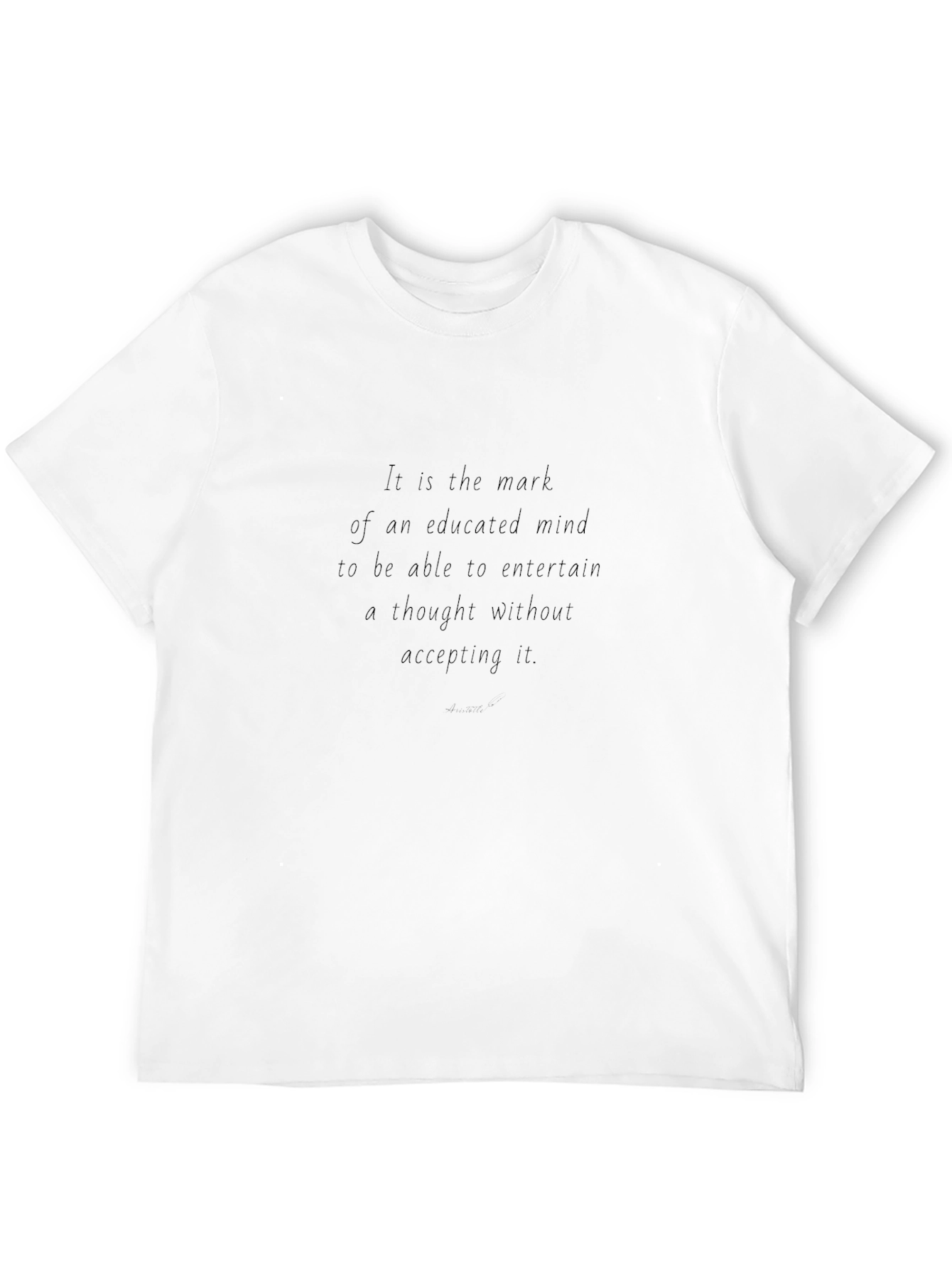 Educated Mind Graphic Tee - Thoughtful Design