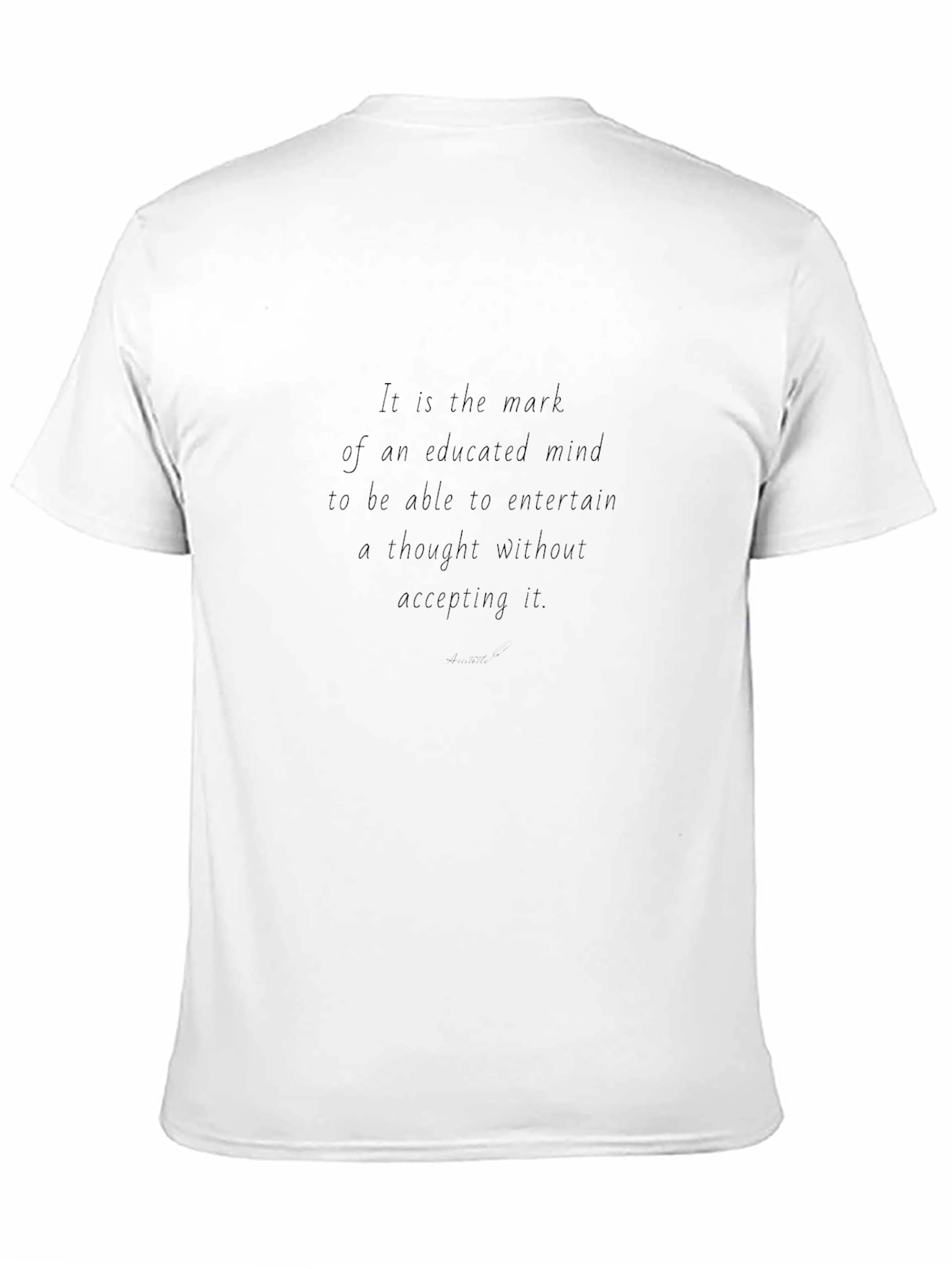 Educated Mind Graphic Tee - Thoughtful Design