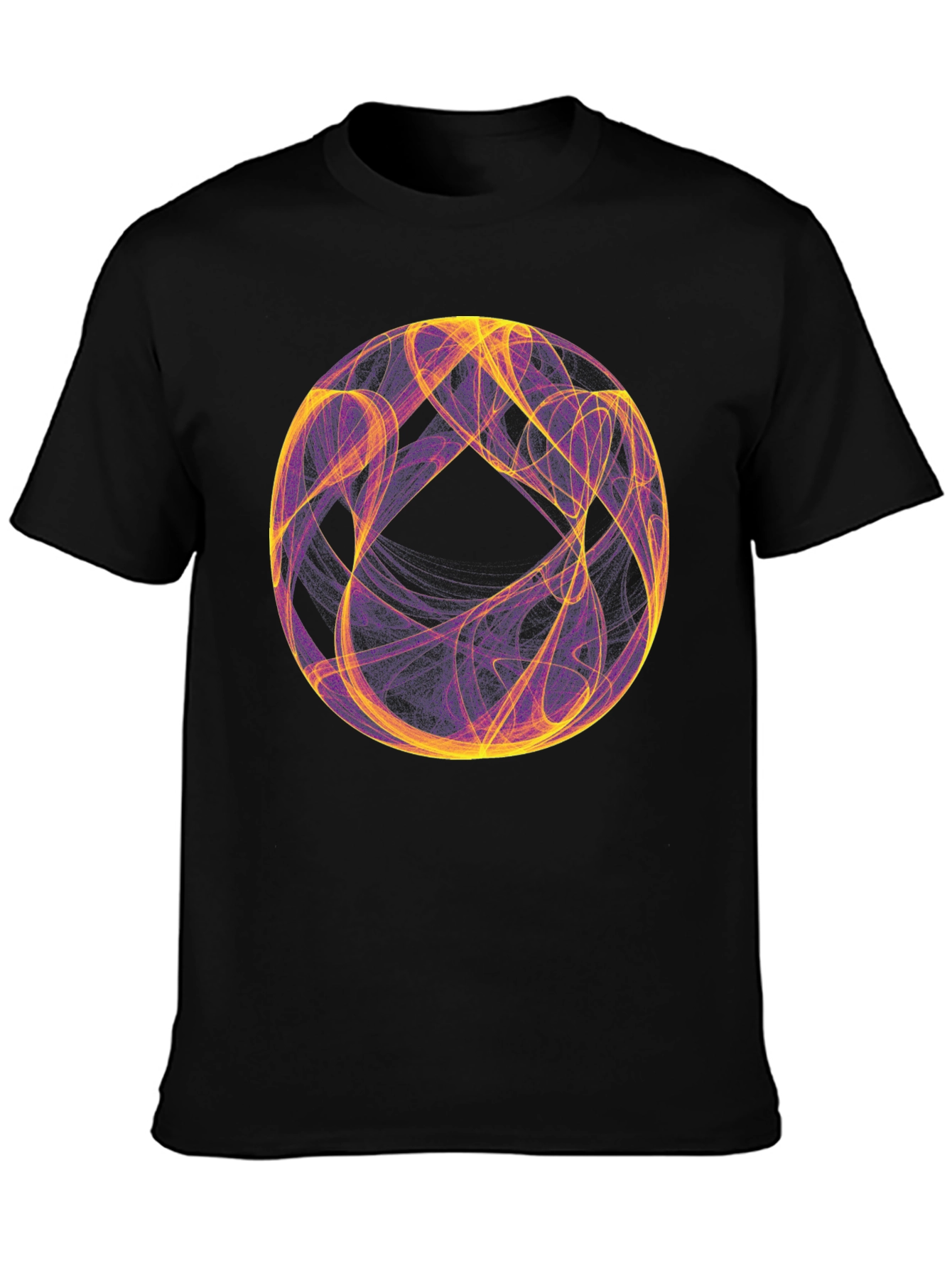 Abstract Sphere Graphic Tee - Unique Design