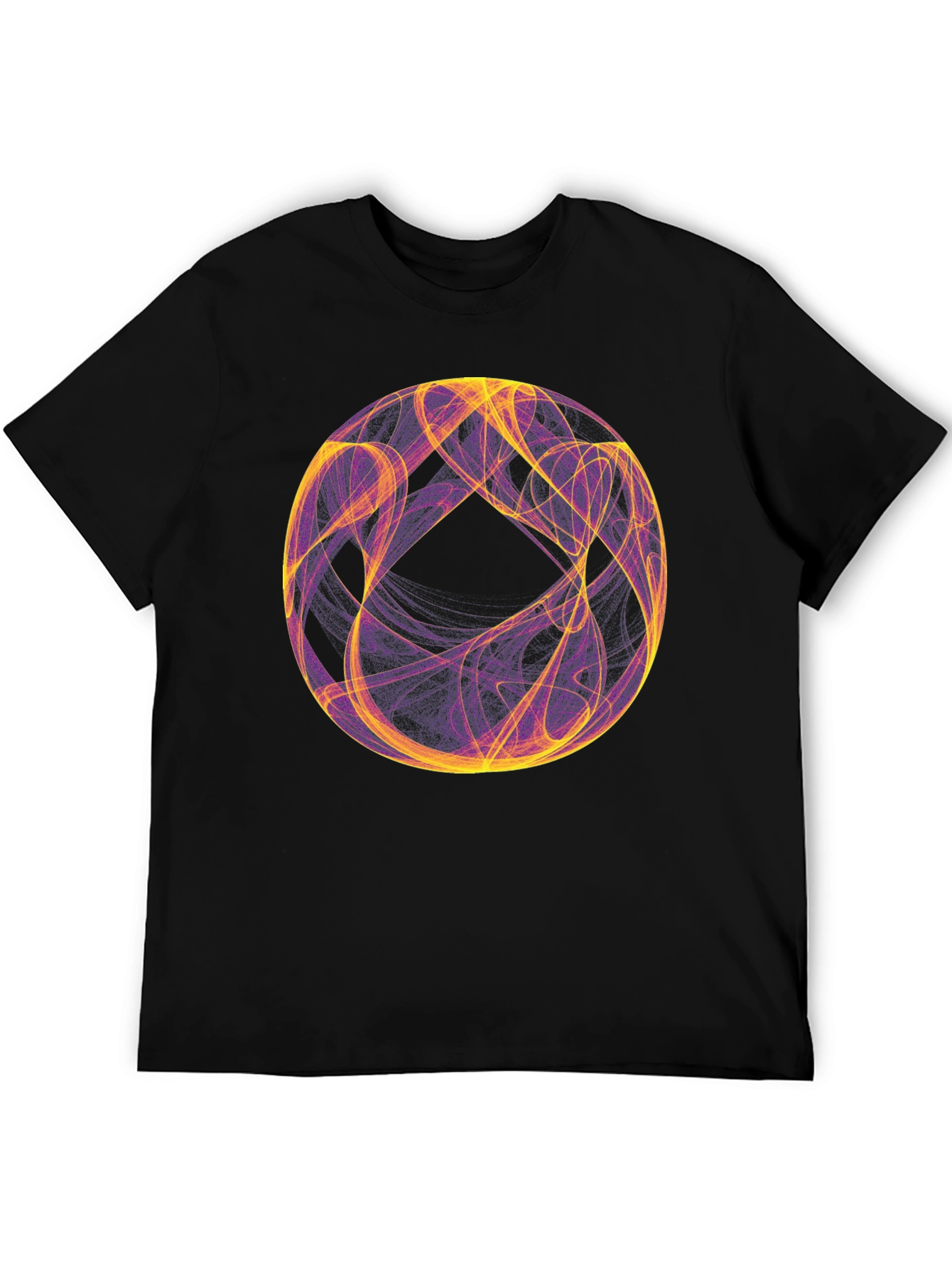 Abstract Sphere Graphic Tee - Unique Design