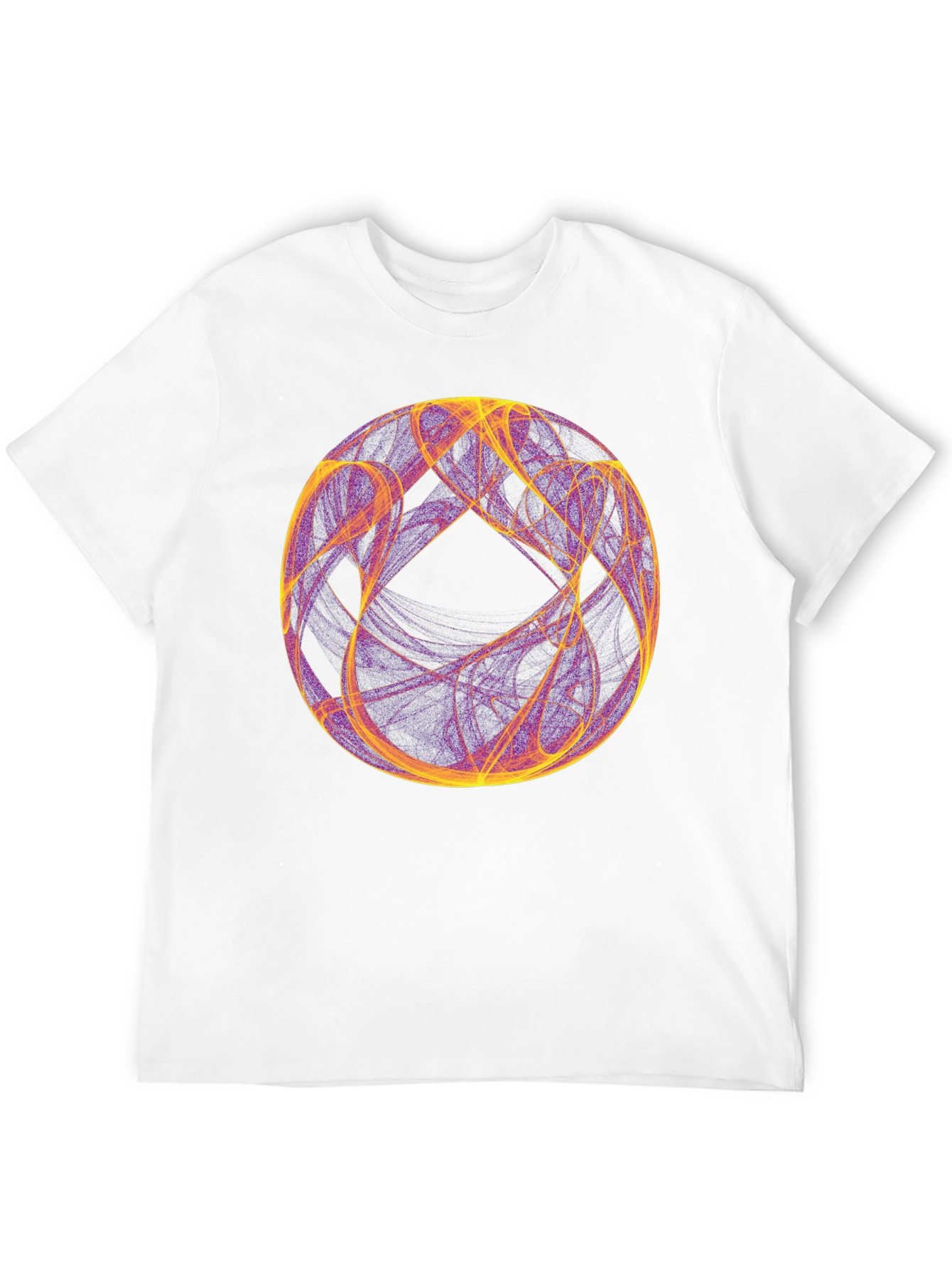 Abstract Sphere Graphic Tee - Unique Design