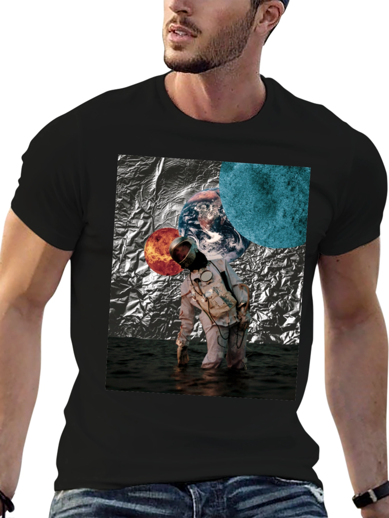Astronaut Space T-Shirt