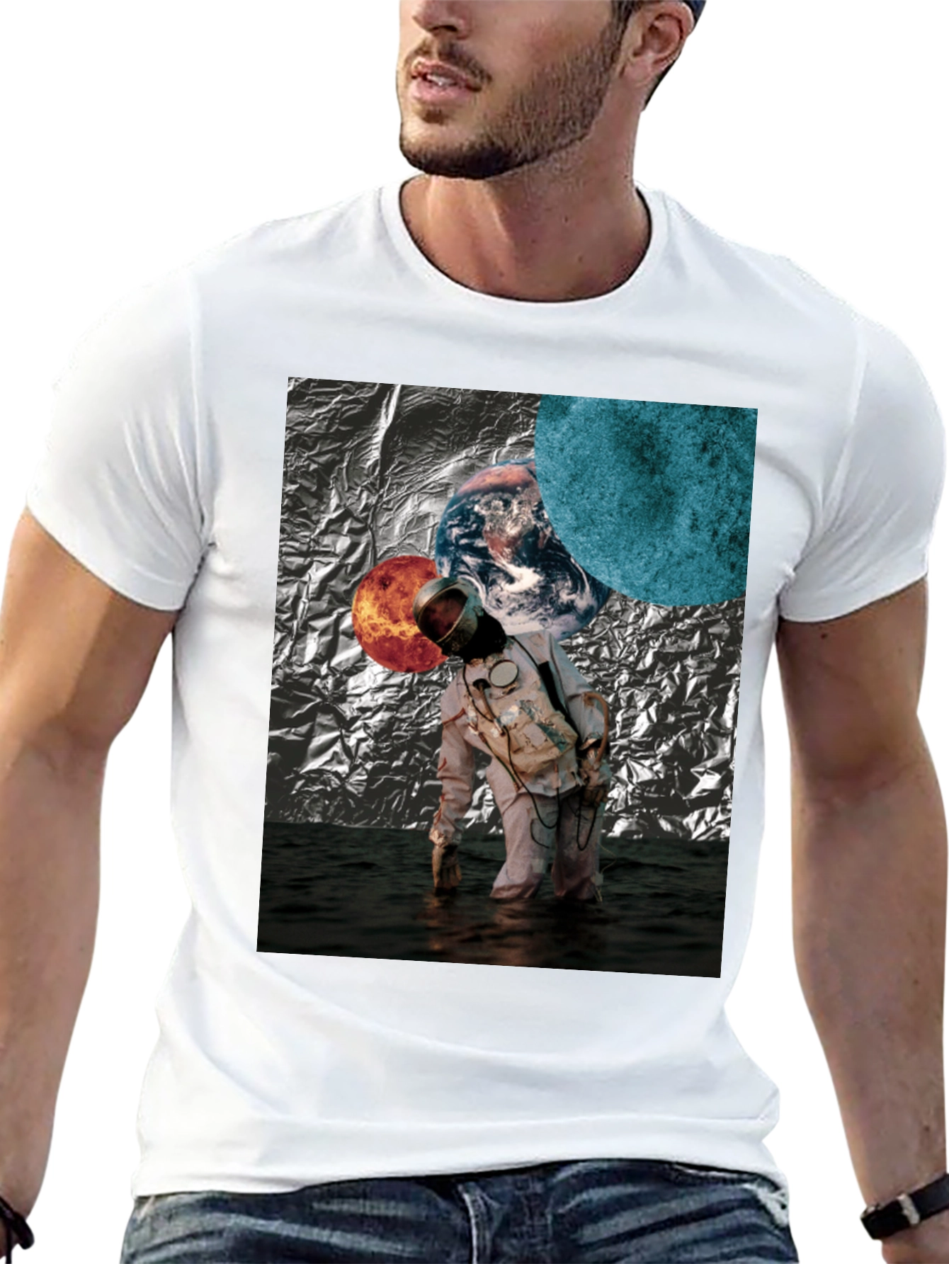 Astronaut Space T-Shirt
