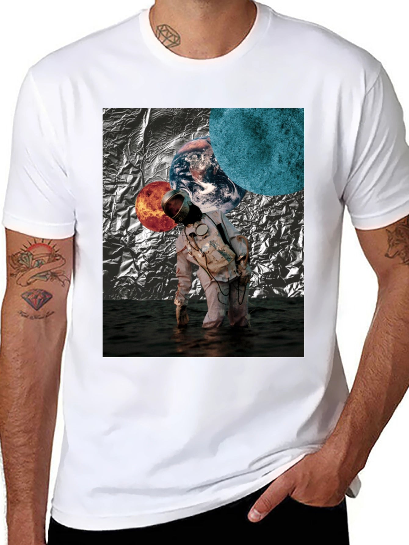 Astronaut Space T-Shirt
