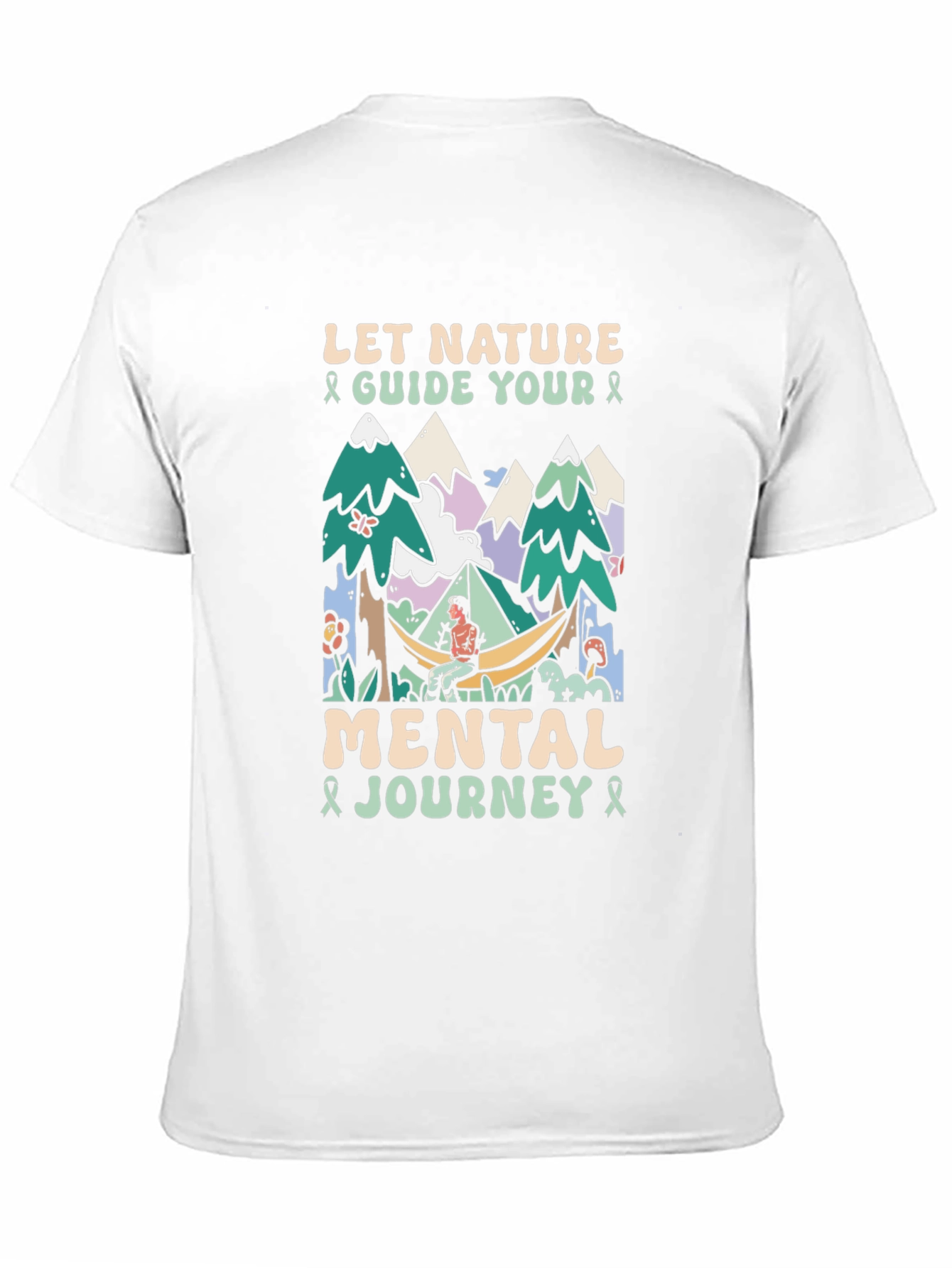 Nature Mental Journey T-Shirt - Unisex Relaxed Fit