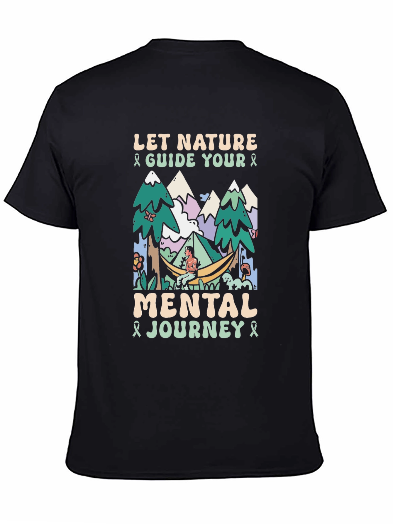 Nature Mental Journey T-Shirt - Unisex Relaxed Fit
