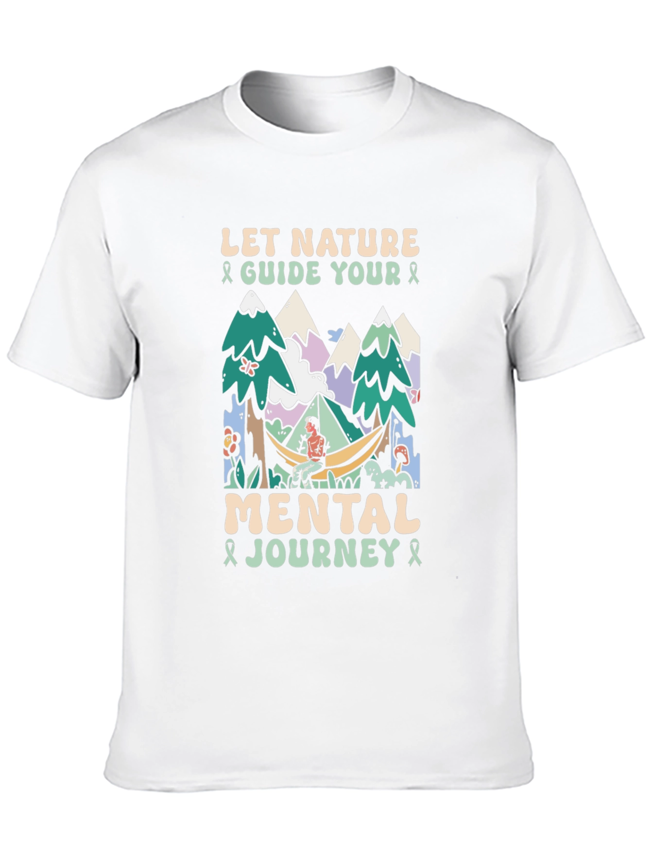 Nature Mental Journey T-Shirt - Unisex Relaxed Fit
