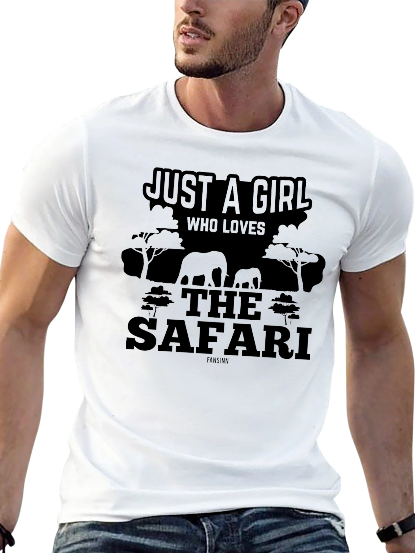 Just A Girl Who Loves The Safari T-Shirt