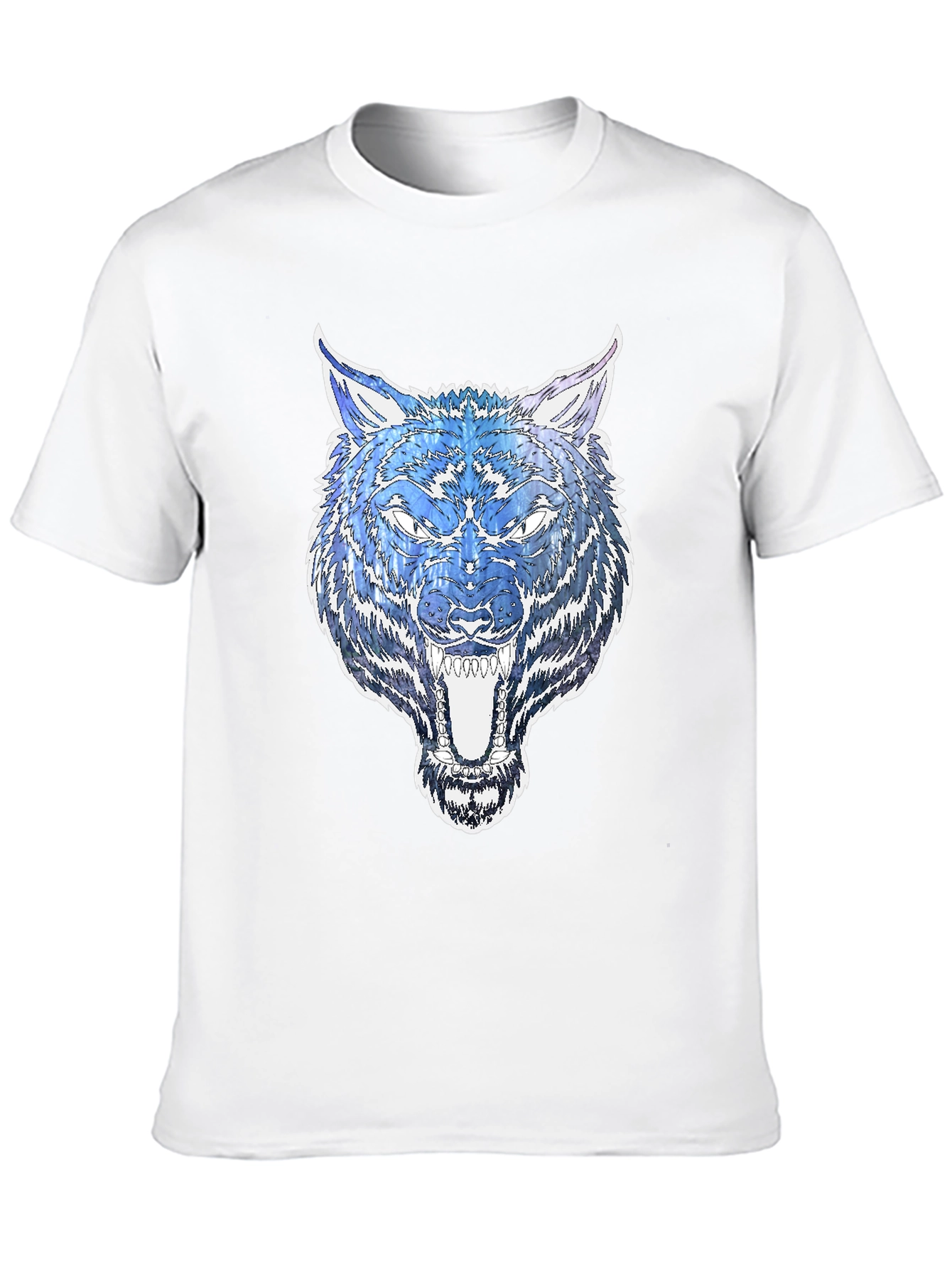 Black Wolf Graphic Tee - Bold & Stylish