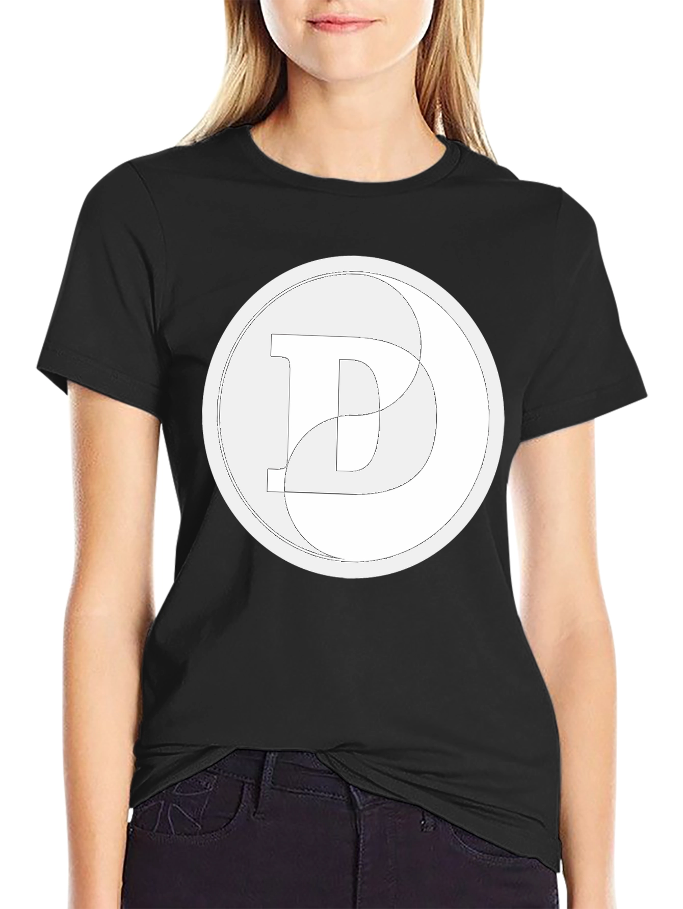 Doge Cryptocurrency Black T-Shirt