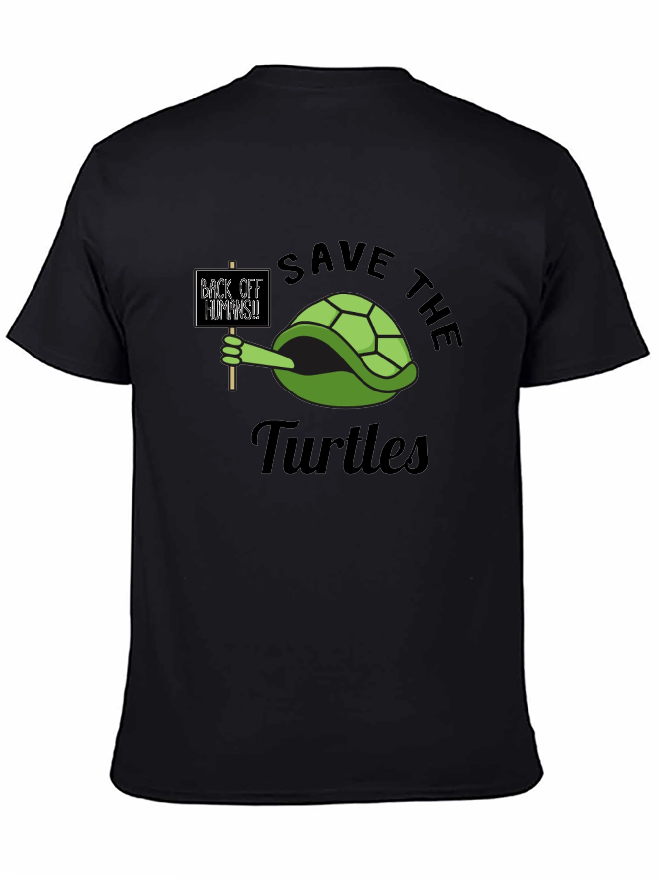 Save The Turtles Graphic T-Shirt
