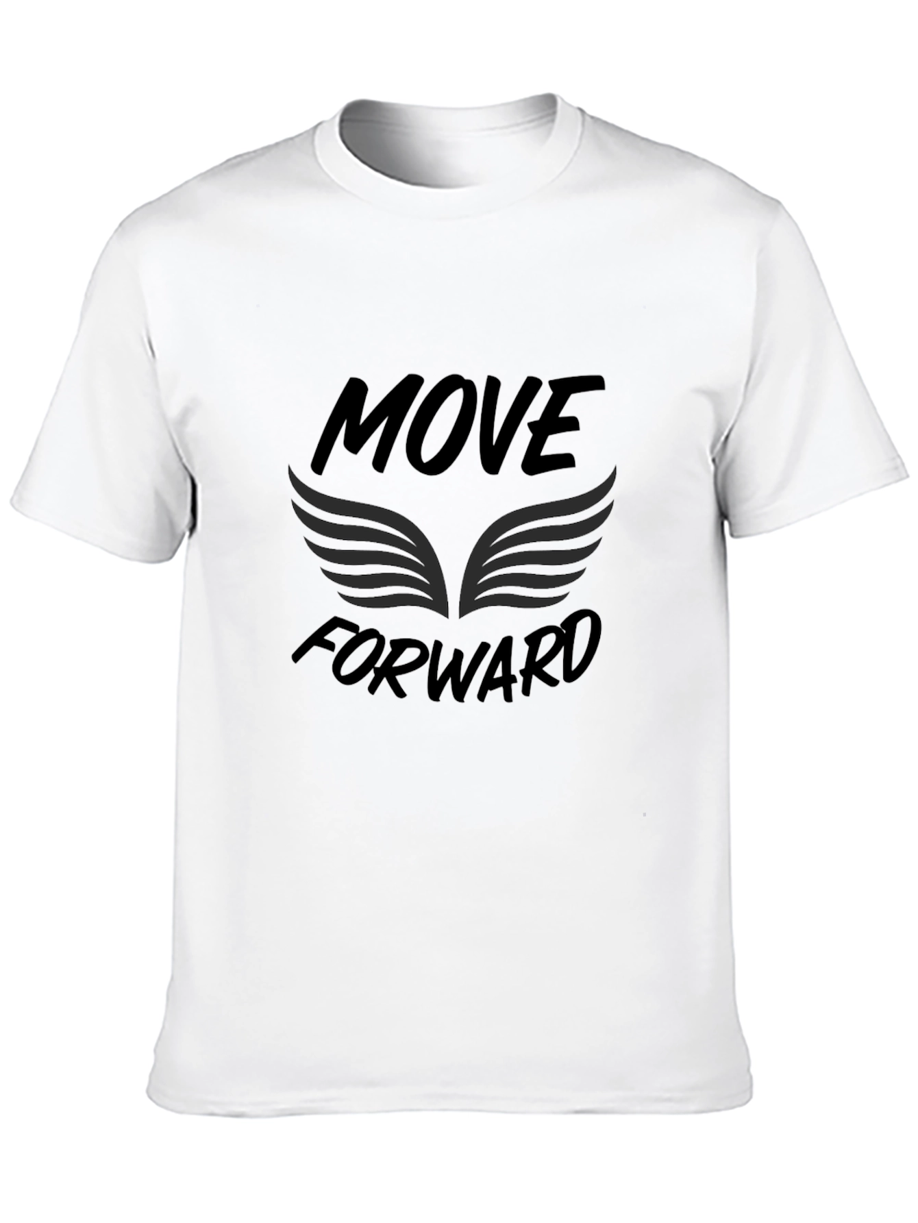 Move Forward Graphic Tee - Black