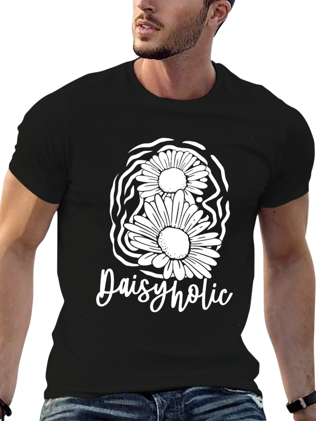 Daisyholic T-Shirt - Floral Graphic Tee