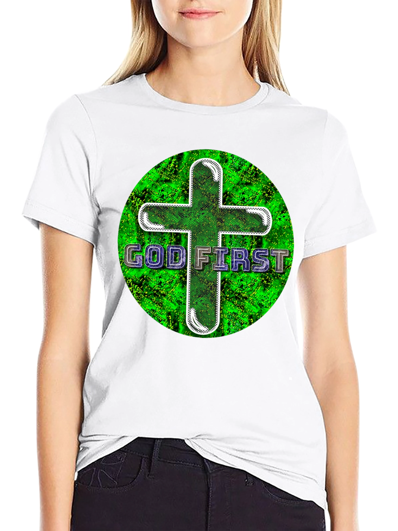 God First Christian T-Shirt - Religious Graphic Tee