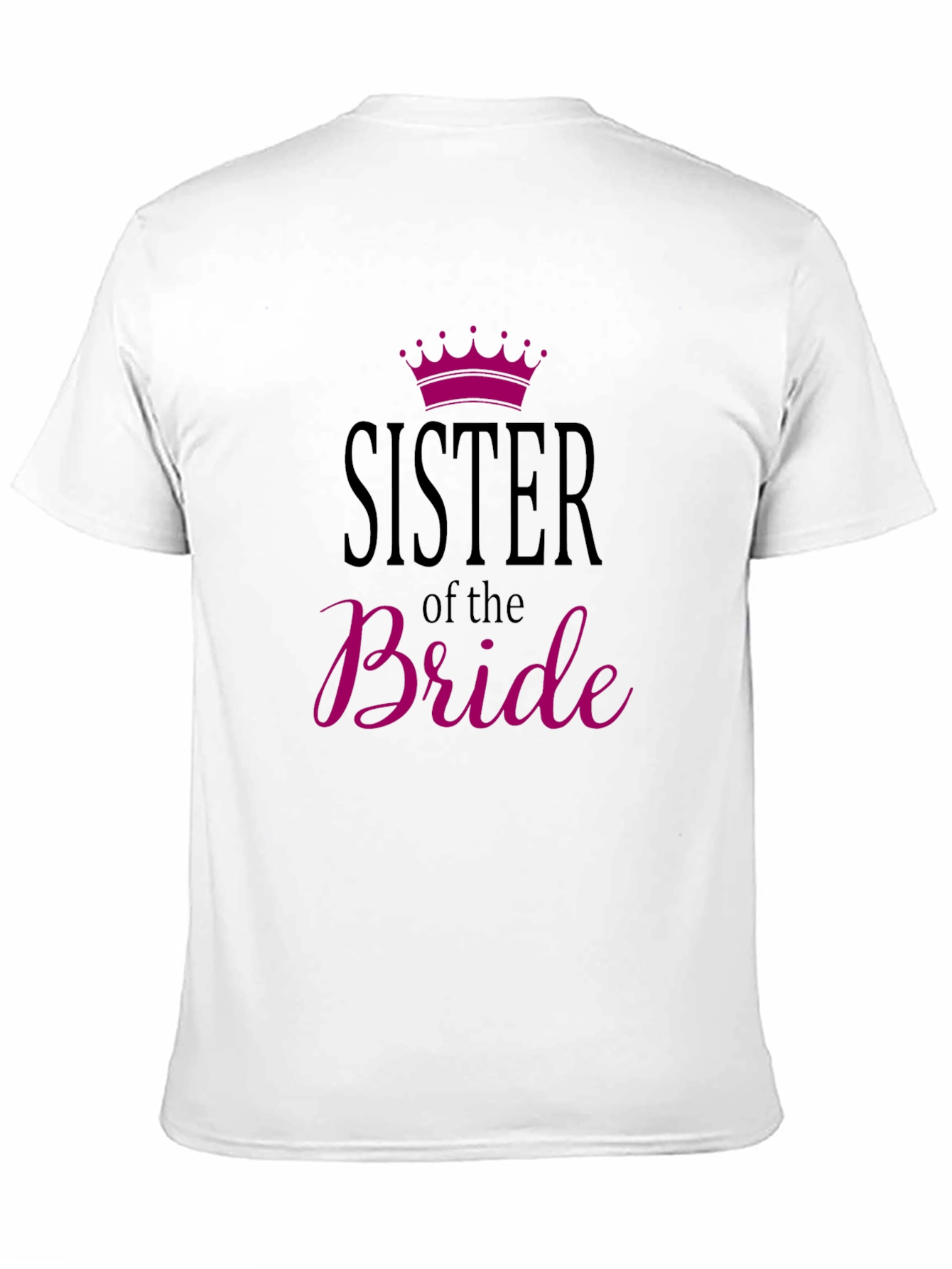 Sister of the Bride T-Shirt - Wedding Party Tee