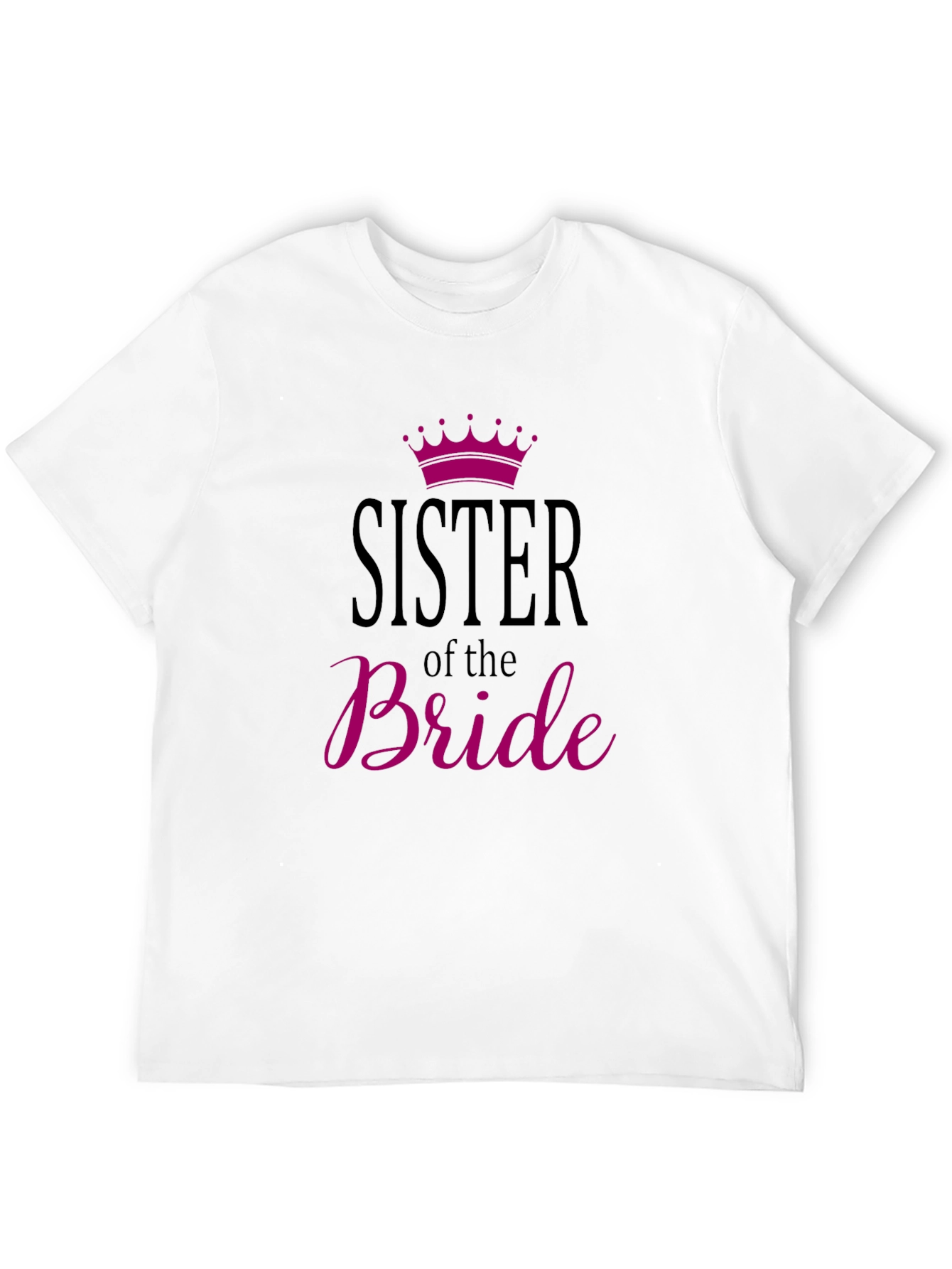 Sister of the Bride T-Shirt - Wedding Party Tee