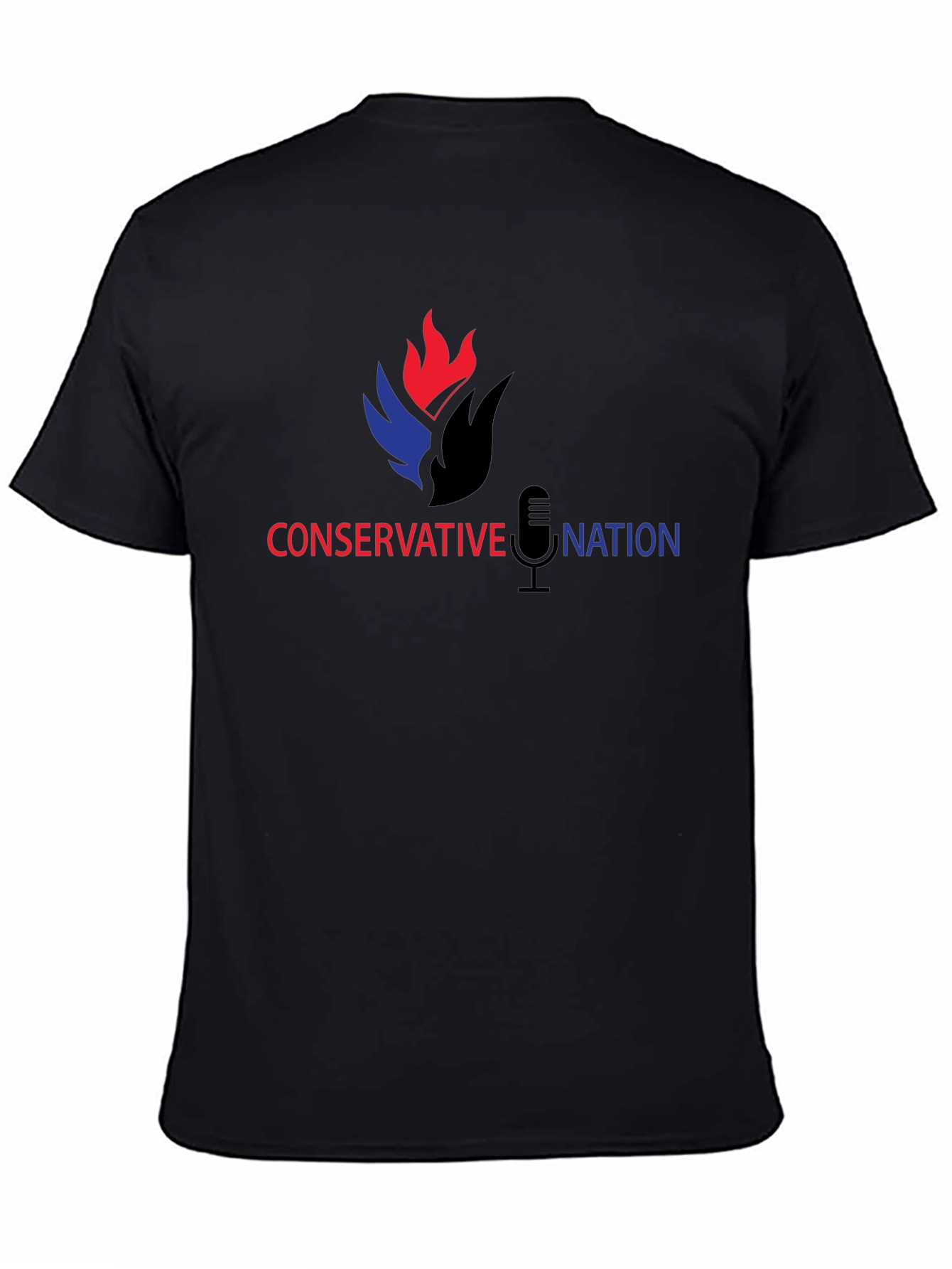 Conservative Nation Black T-Shirt