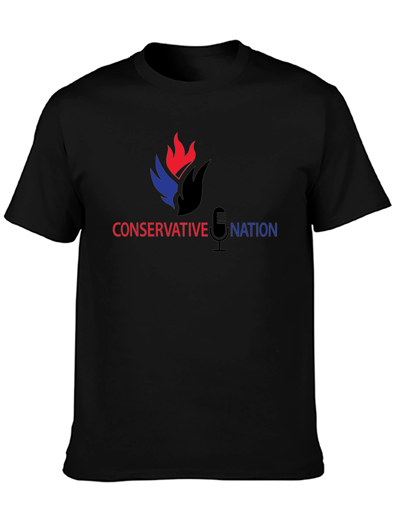 Conservative Nation Black T-Shirt