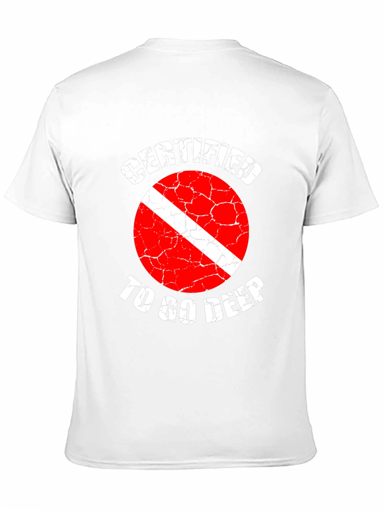 Certified Diver - Go Deep T-Shirt - Black