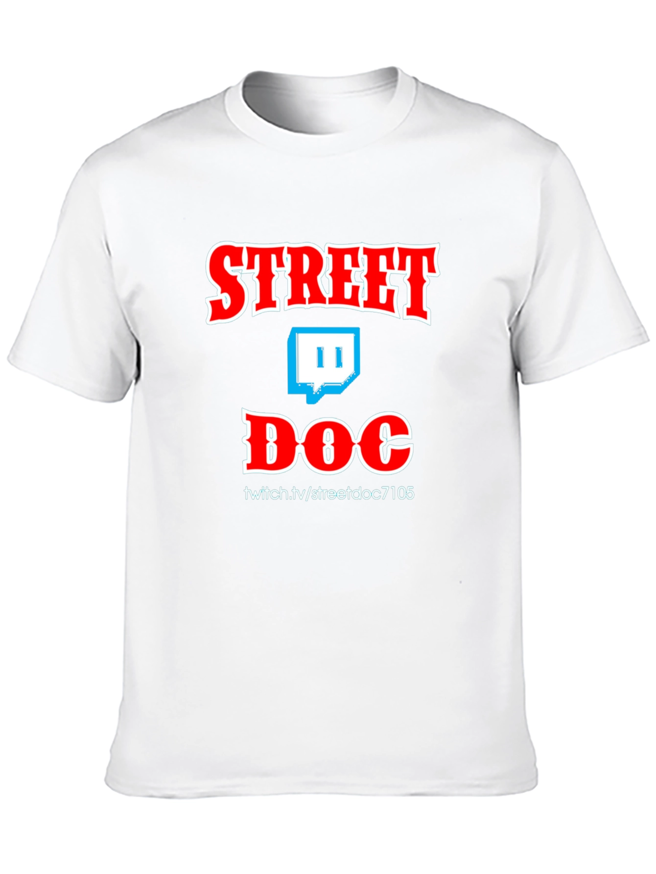 Street Doc Black T-Shirt Twitch Streamer Graphic Tee