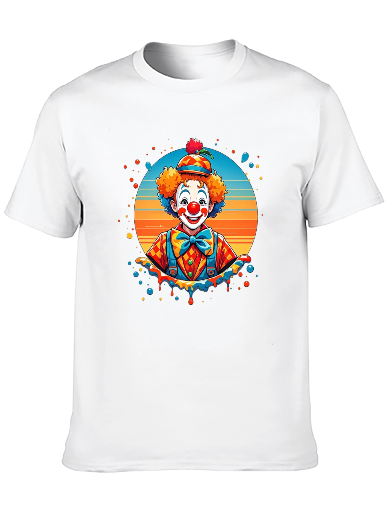 Clown Graphic Black T-Shirt
