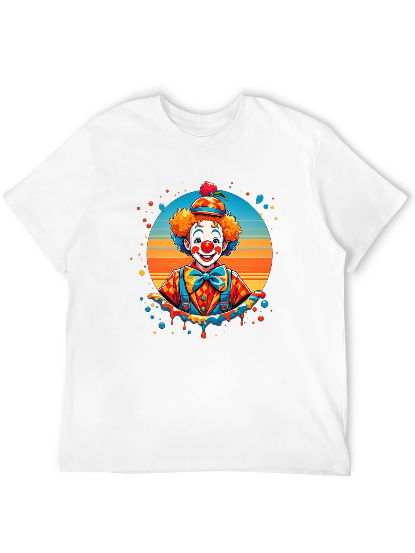 Clown Graphic Black T-Shirt