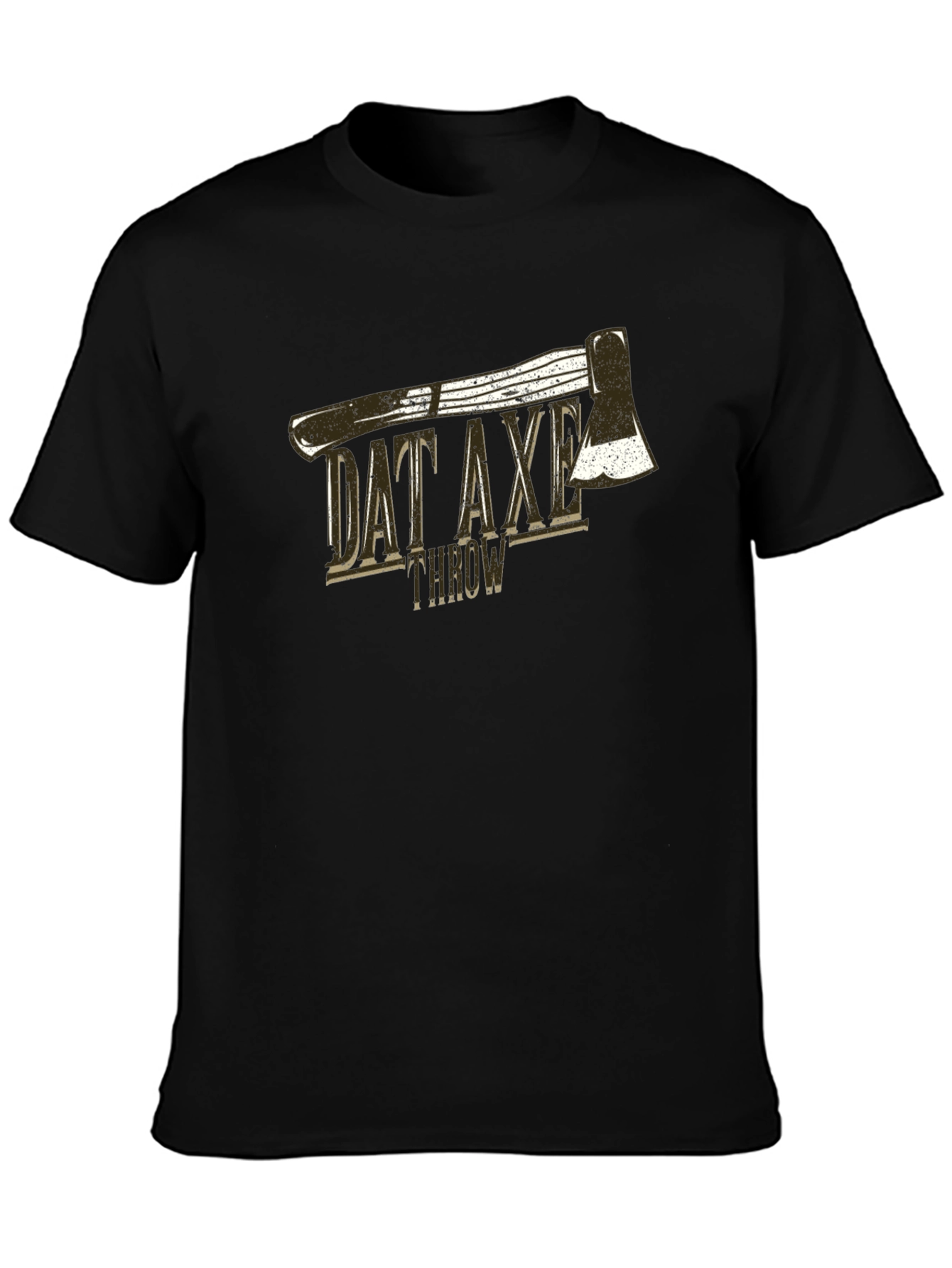 Dat Axe Throw Black T-Shirt