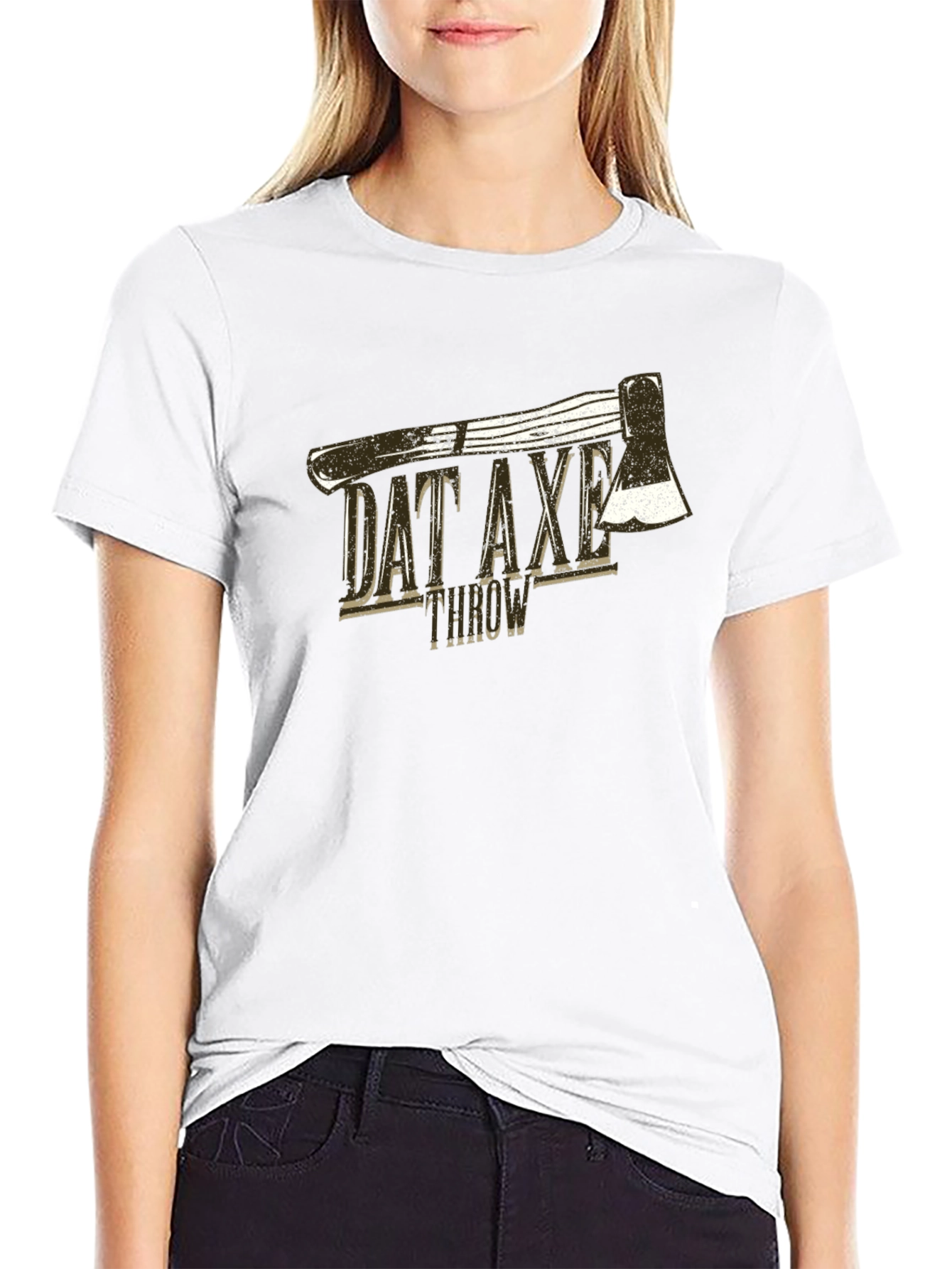 Dat Axe Throw Black T-Shirt