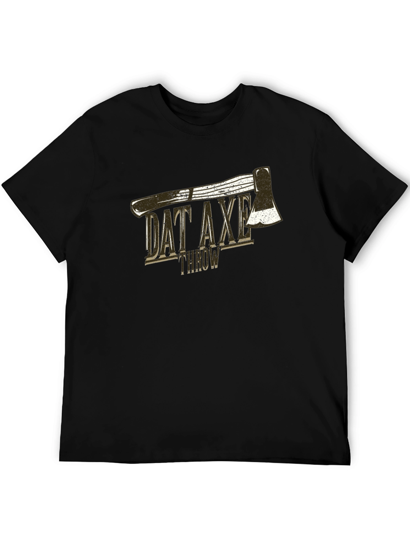 Dat Axe Throw Black T-Shirt