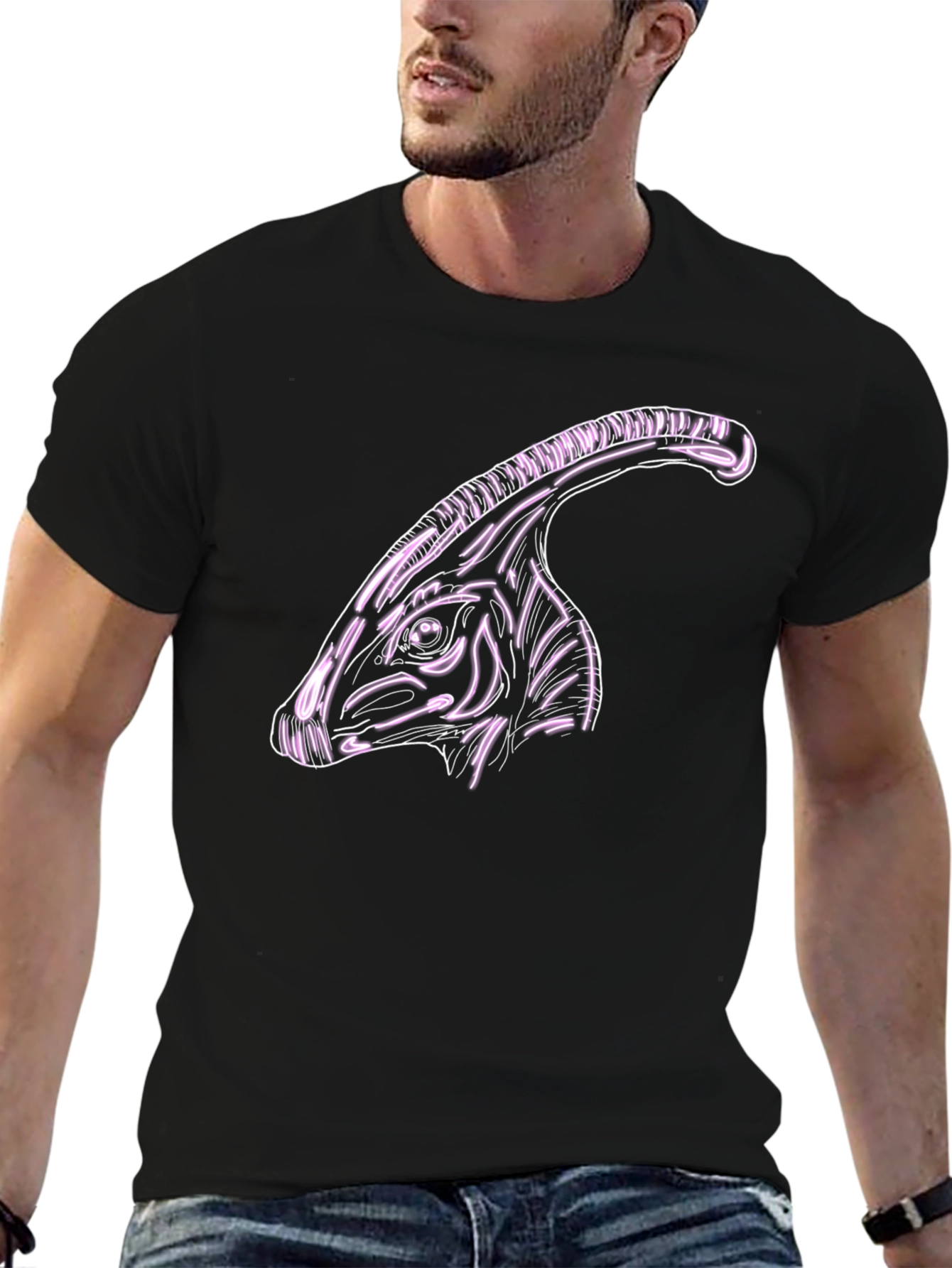 Dinosaur Graphic Tee - Modern Dino T-Shirt