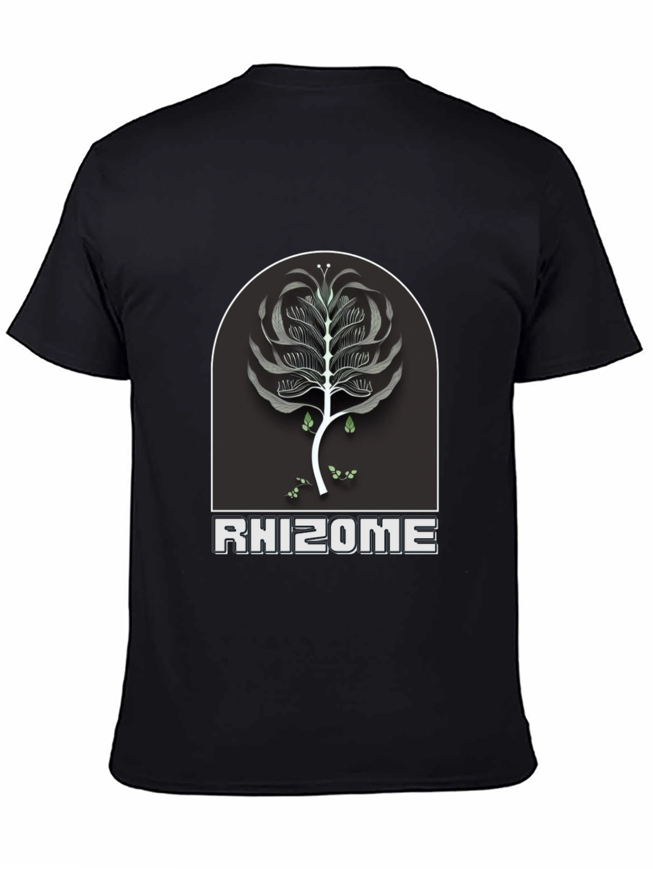 Rhizome Graphic Tee - Unique Nature Inspired Design