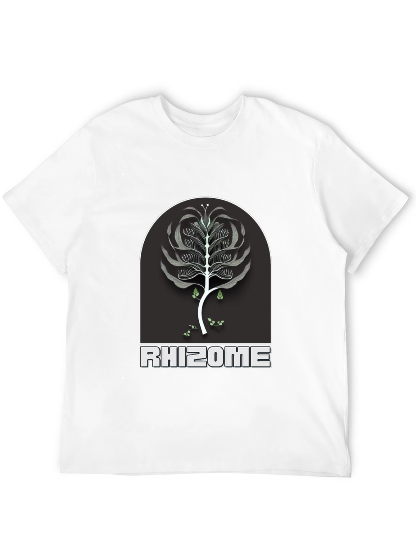 Rhizome Graphic Tee - Unique Nature Inspired Design