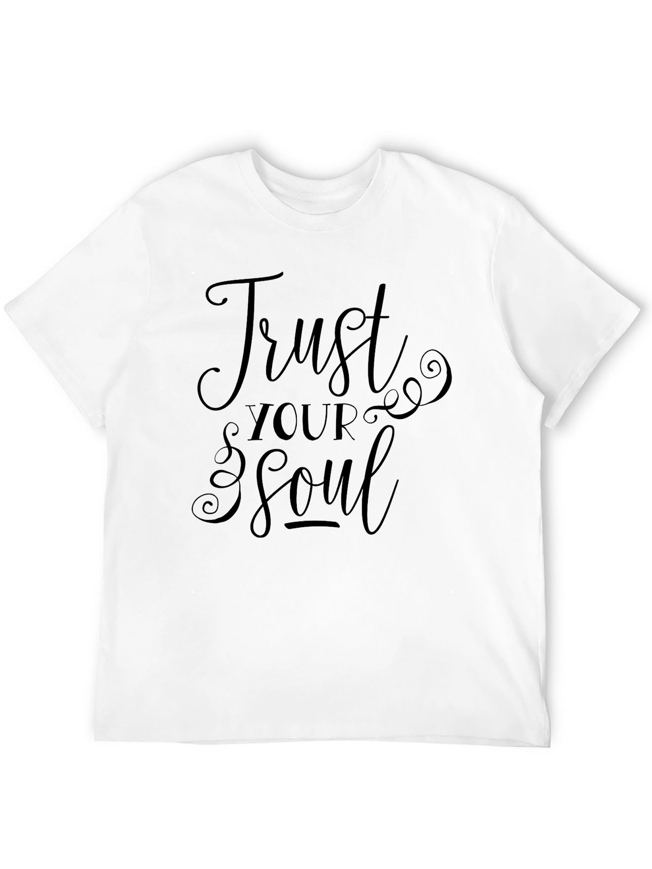Trust Your Soul Black Graphic Tee