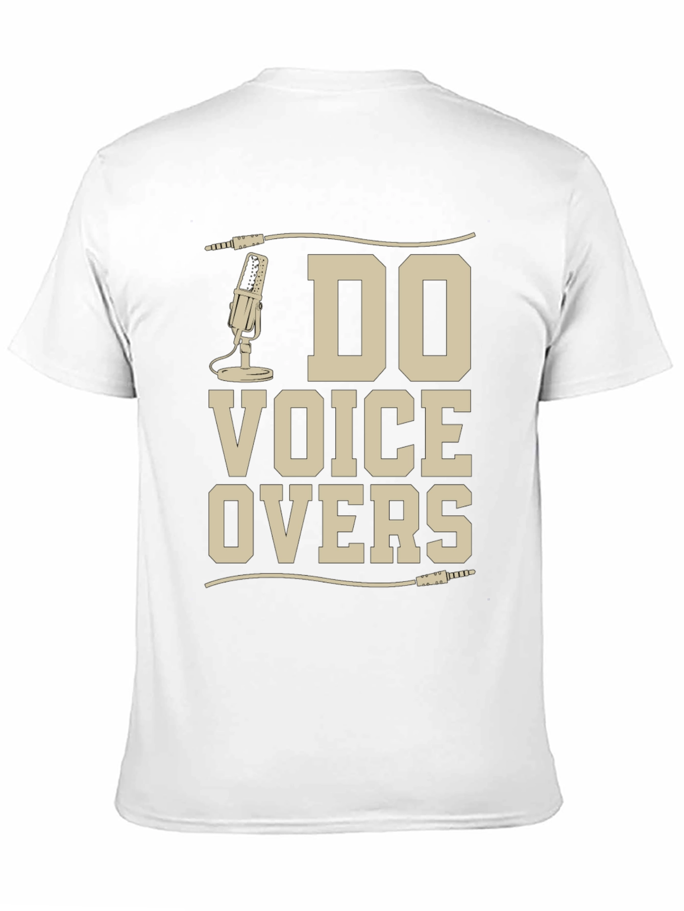 Do Voice Overs T-Shirt - Mic Graphic Tee