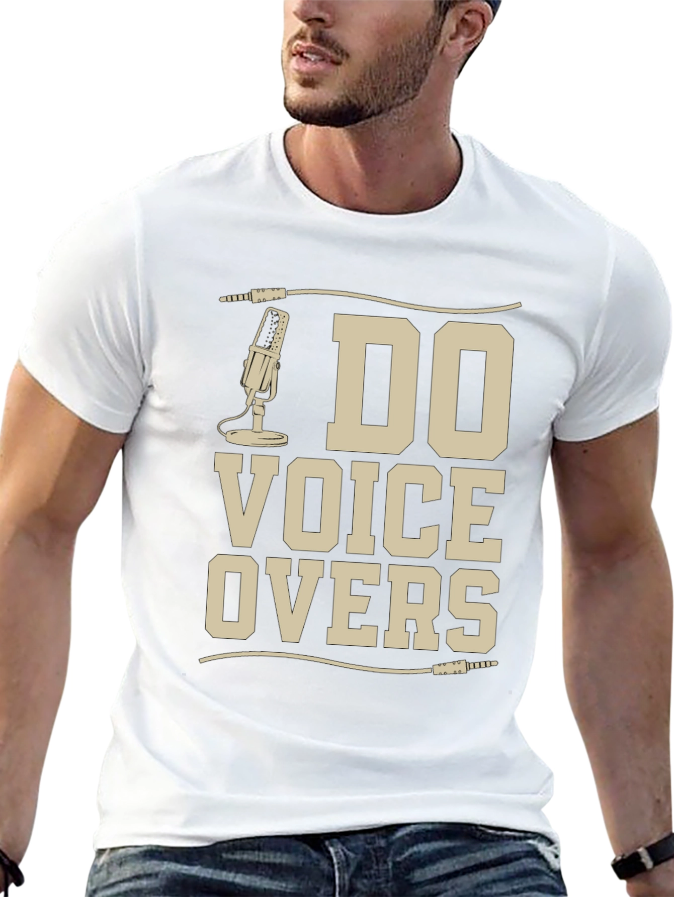 Do Voice Overs T-Shirt - Mic Graphic Tee