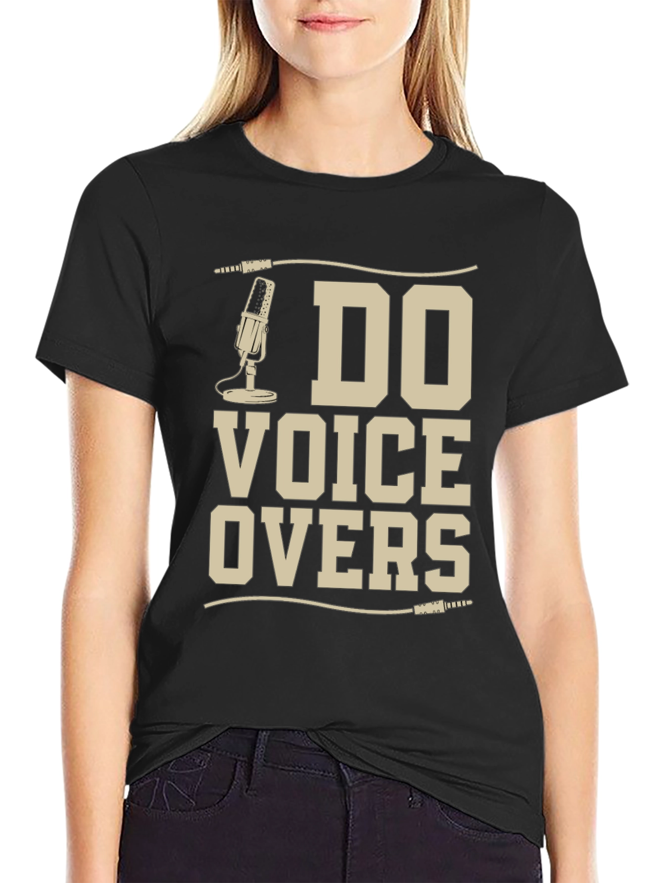 Do Voice Overs T-Shirt - Mic Graphic Tee