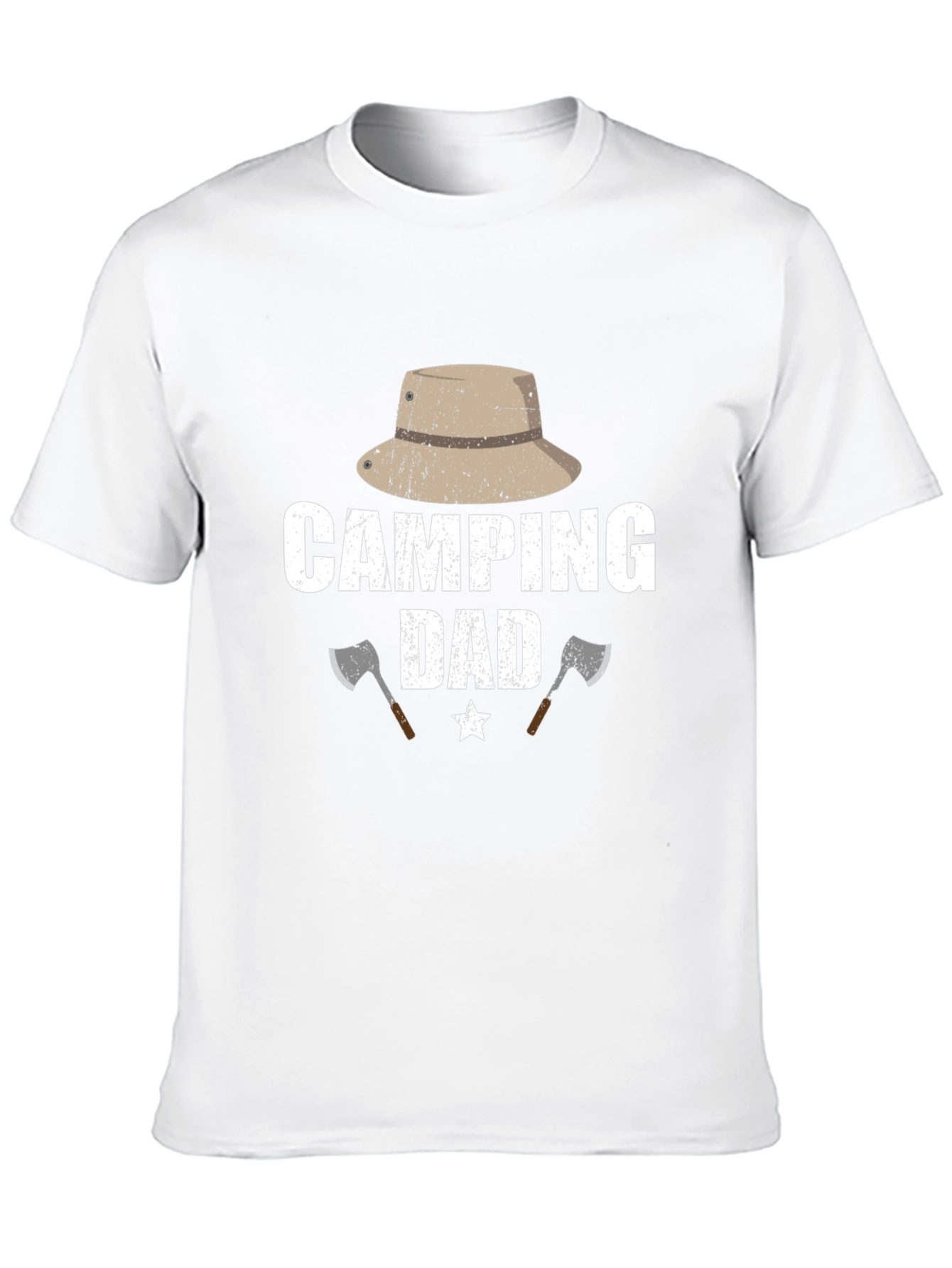 Camping Dad Graphic T-Shirt - Adventure Ready!