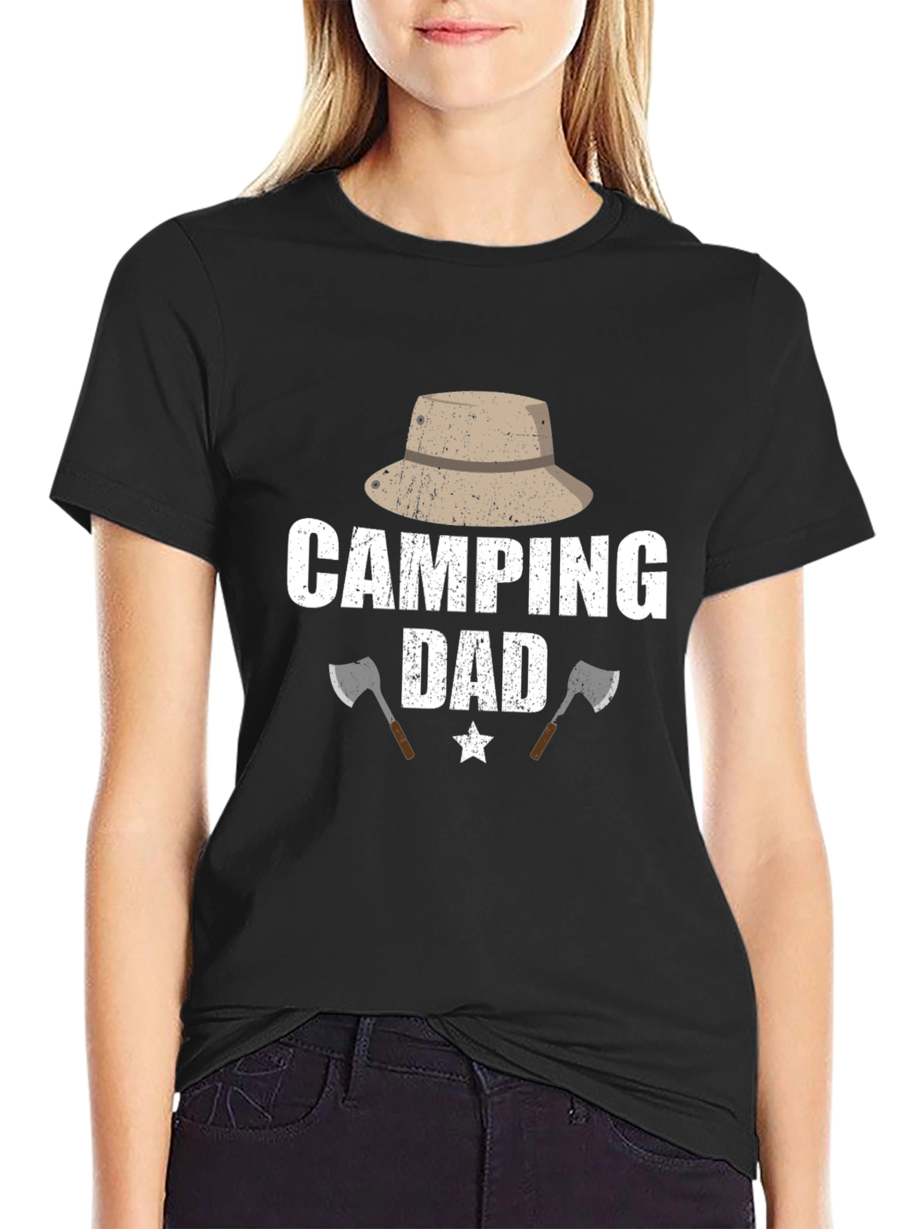 Camping Dad Graphic T-Shirt - Adventure Ready!