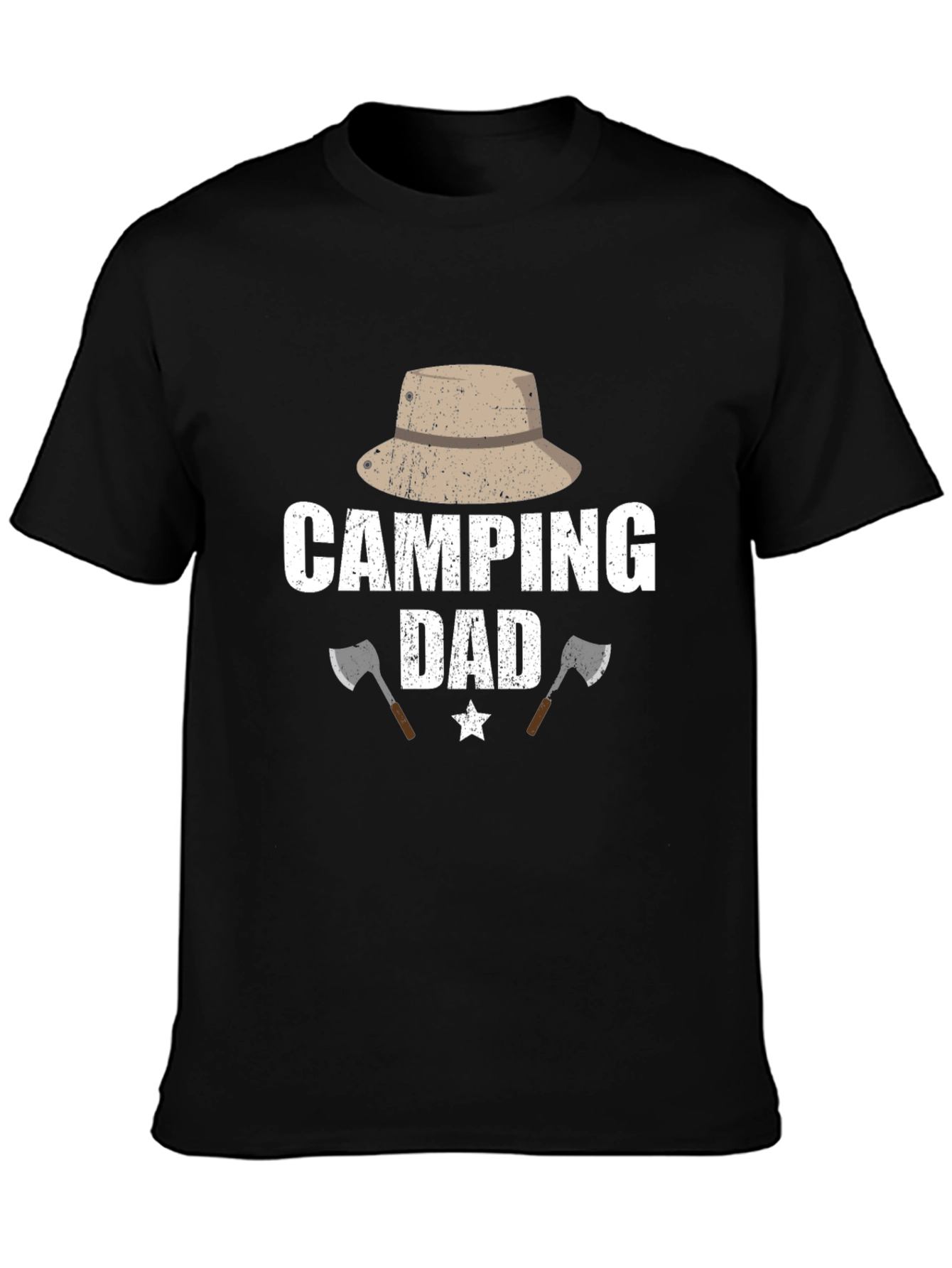 Camping Dad Graphic T-Shirt - Adventure Ready!