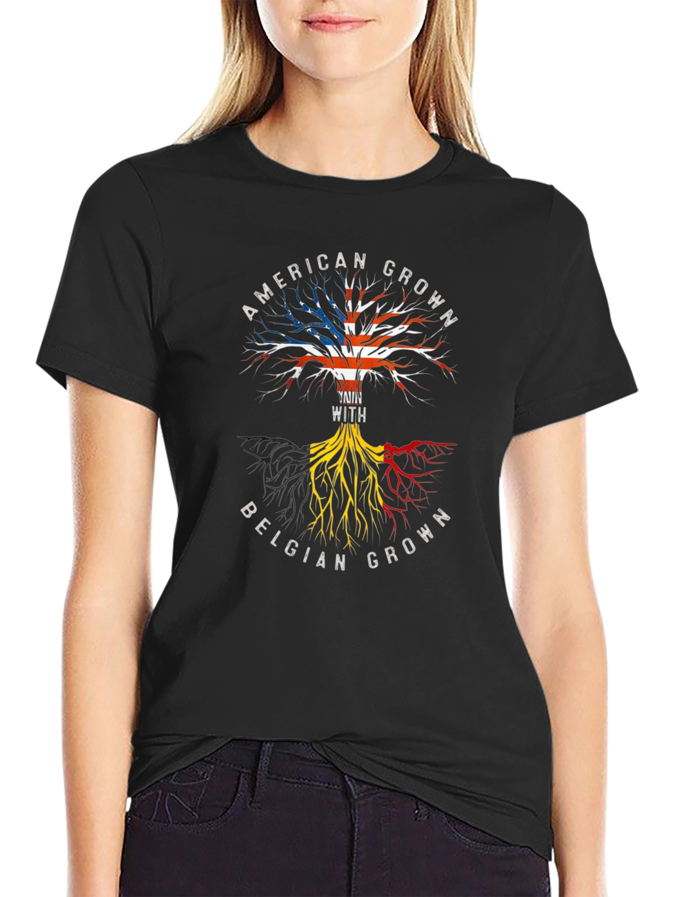 American Belgian Grown Tree T-Shirt