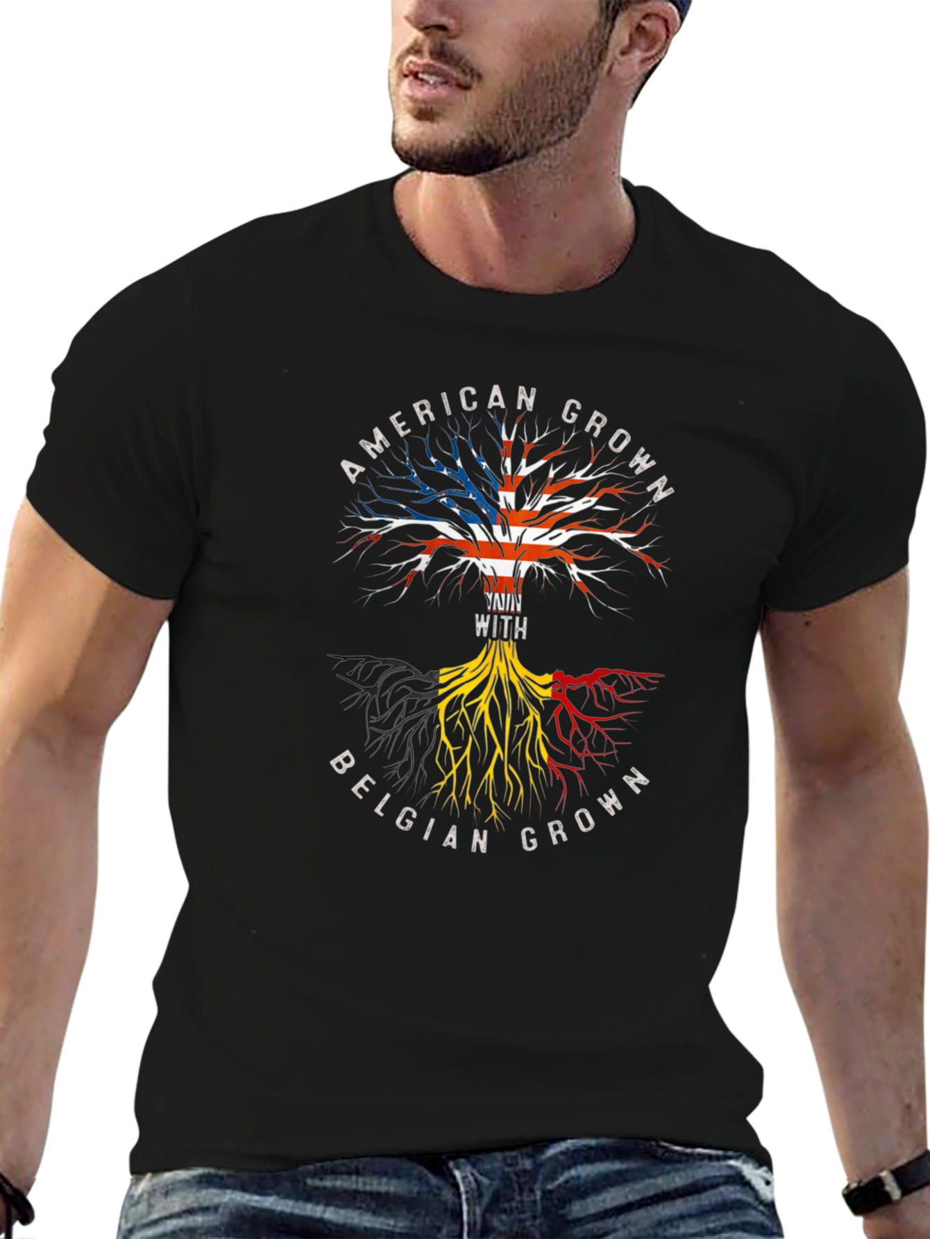 American Belgian Grown Tree T-Shirt
