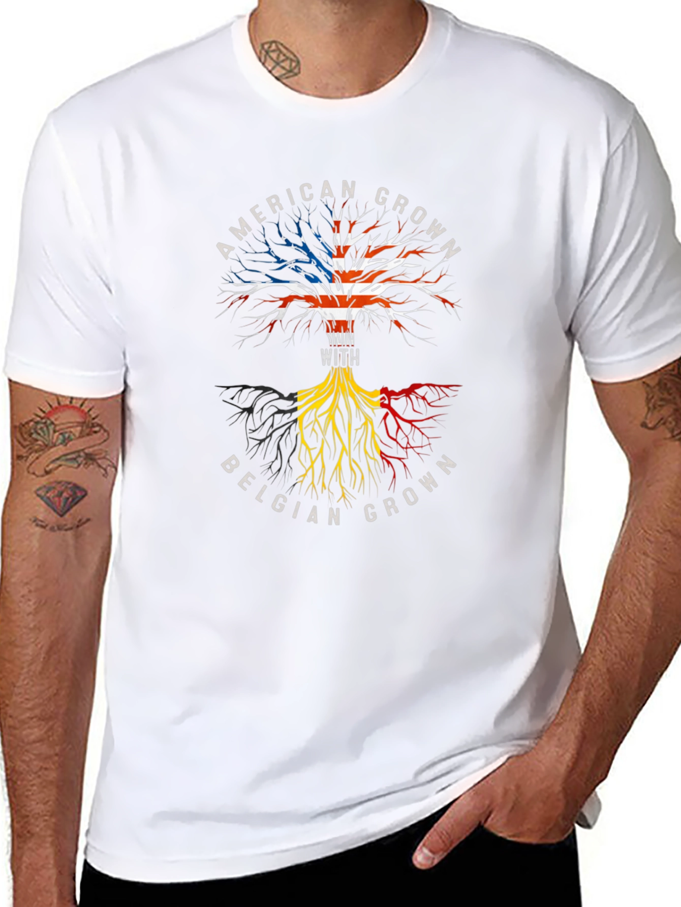 American Belgian Grown Tree T-Shirt