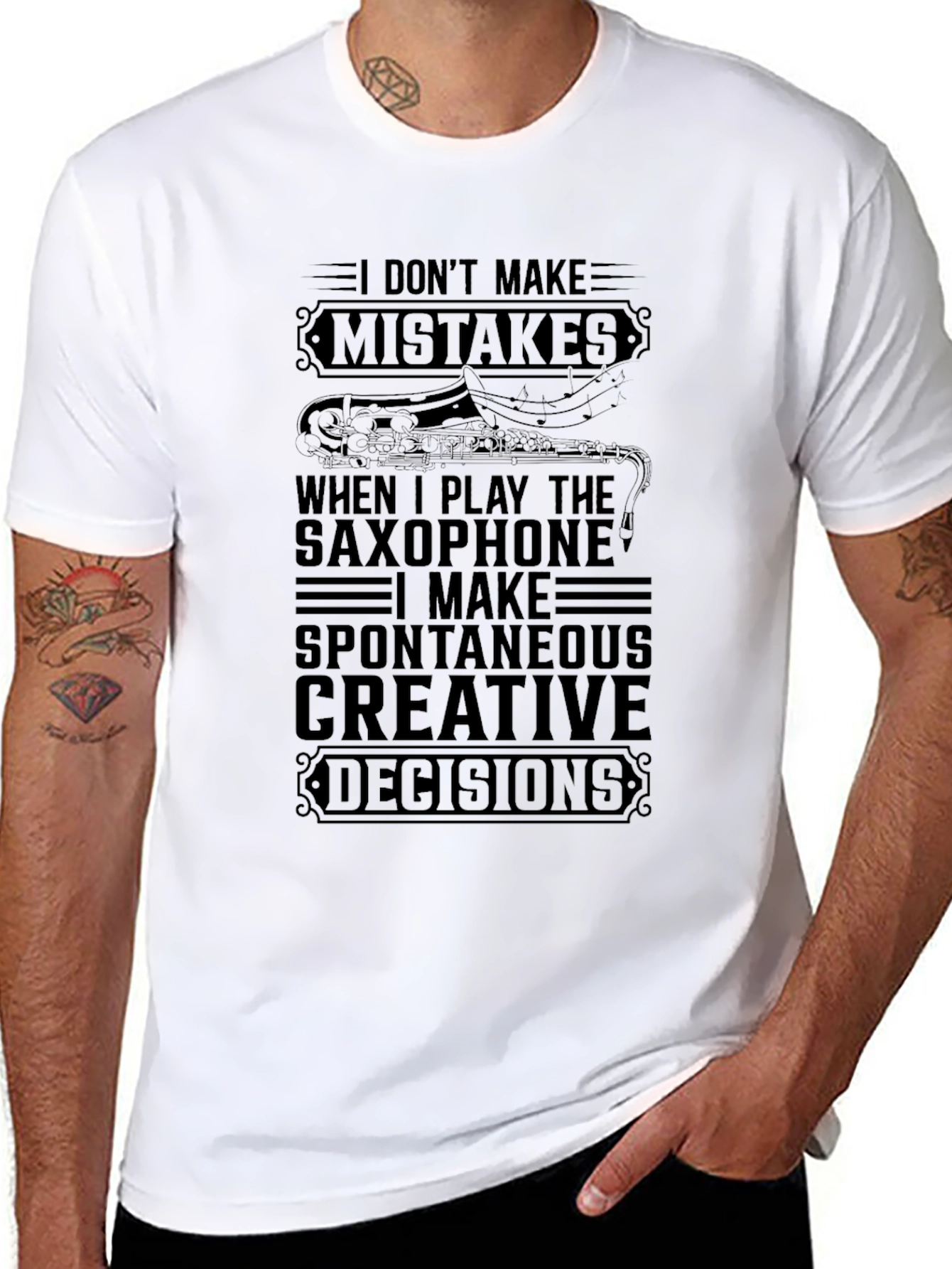 Saxophone Players Creative Decision T-Shirt