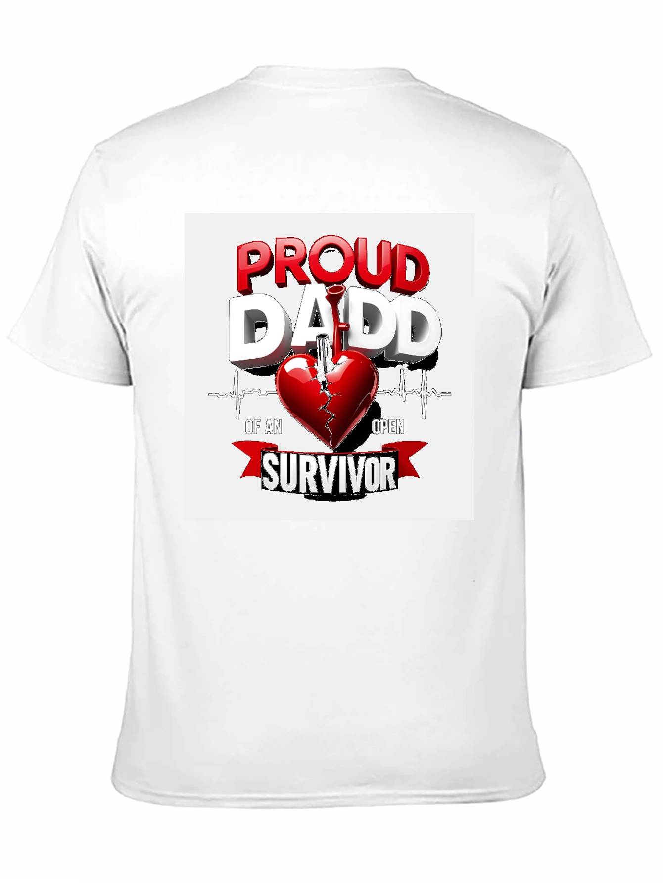 Proud Dad of a Heart Surgery Survivor T-Shirt