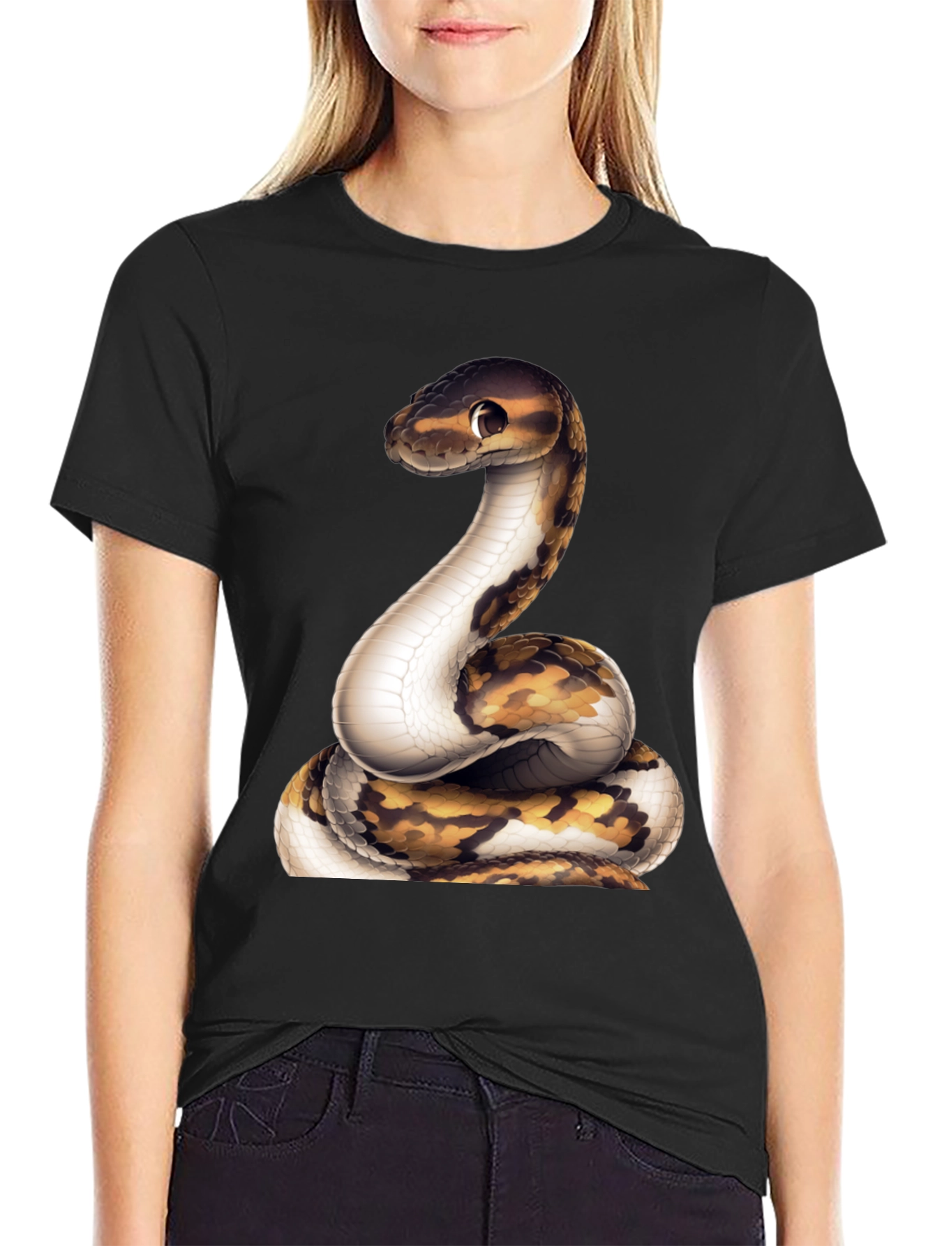 Snake Graphic Tee - Reptile Lovers T-Shirt