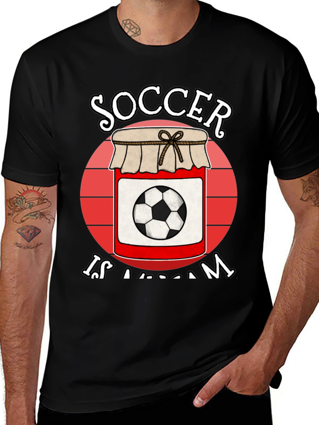 Soccer is JAM Graphic T-Shirt