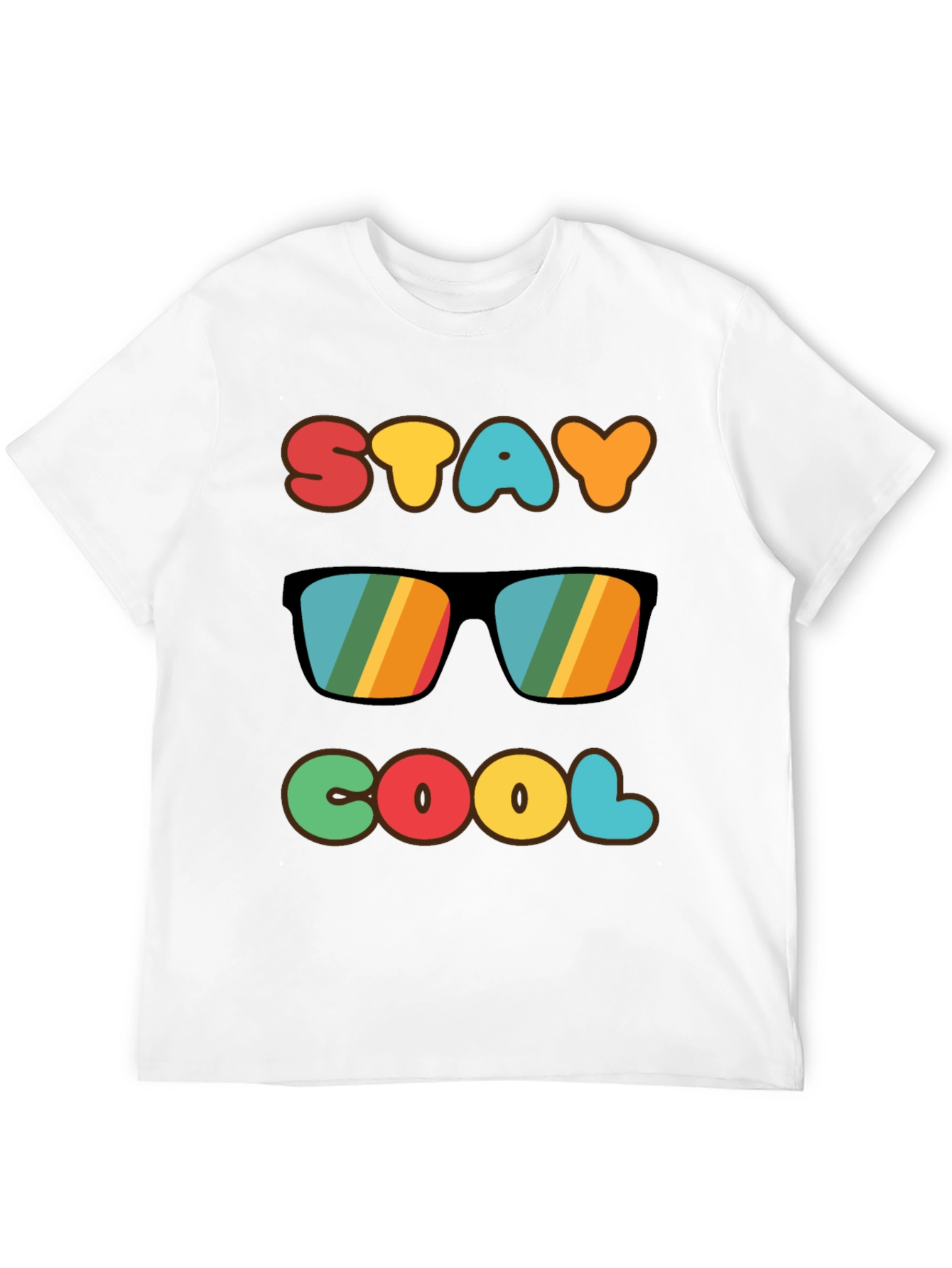 Stay Cool Retro Graphic T-Shirt