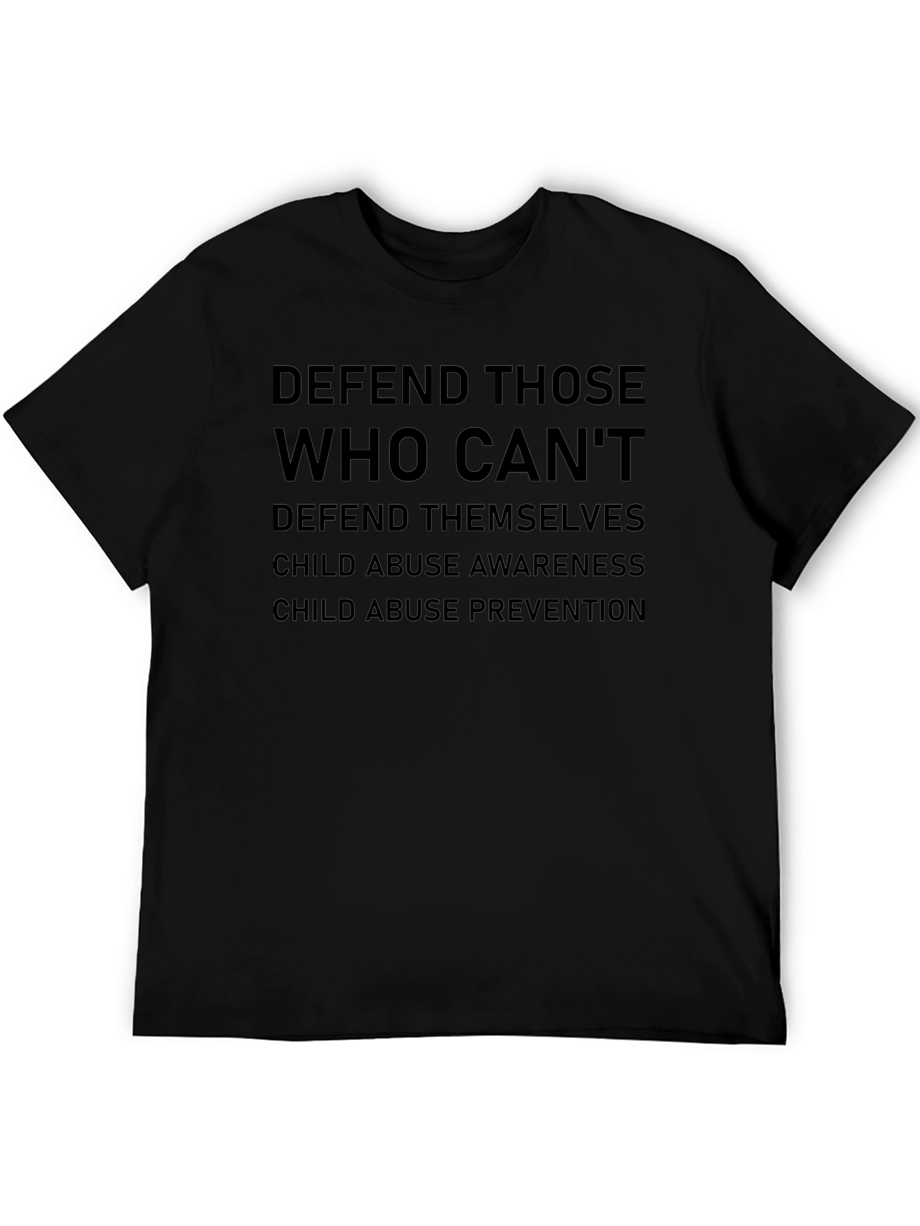 Defend Those Who Cant Awareness T-Shirt