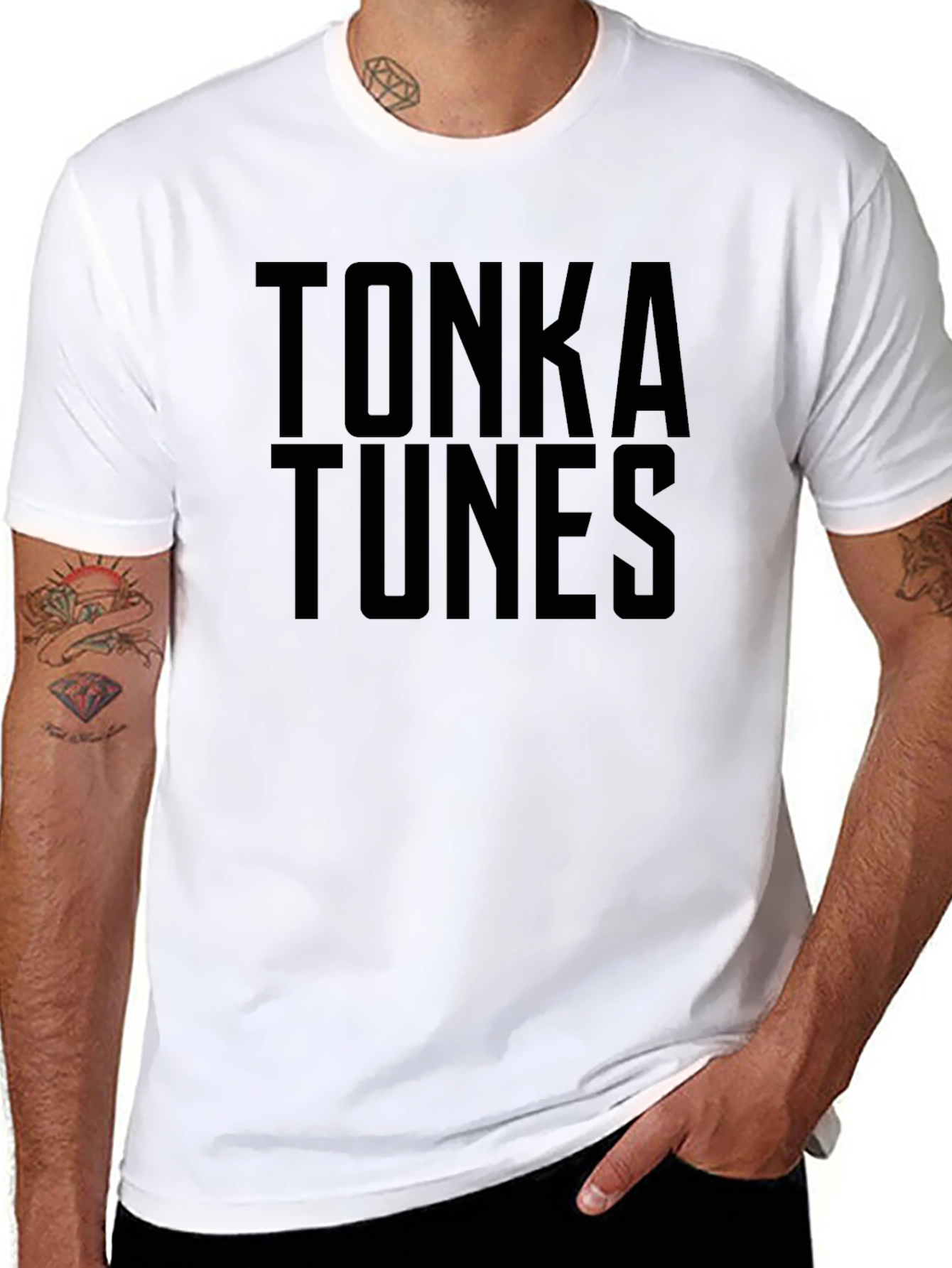 Tonka Tunes Black Graphic Tee